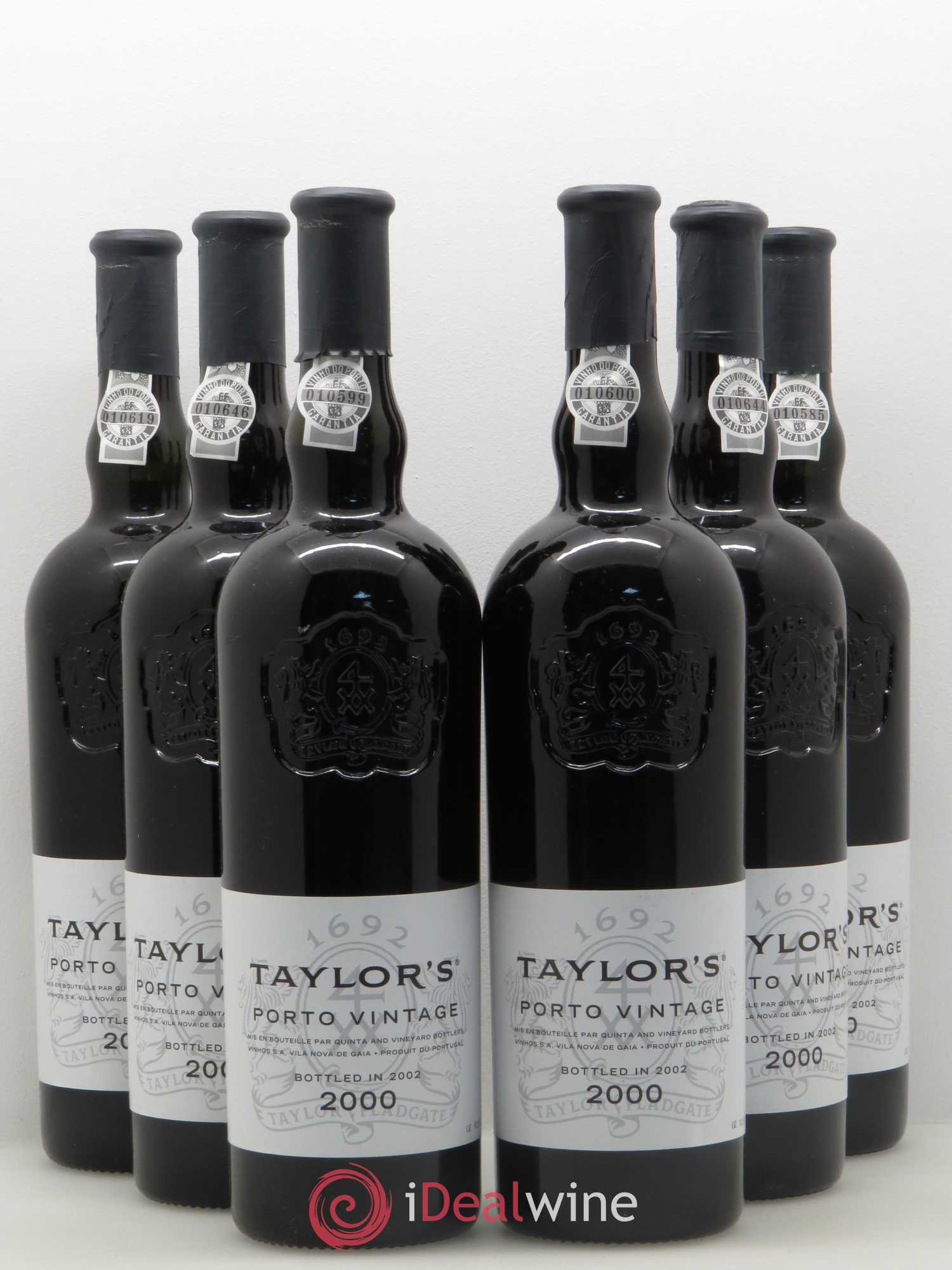 Porto Taylor's Vintage 2000 - Lot de 6 bouteilles - 0
