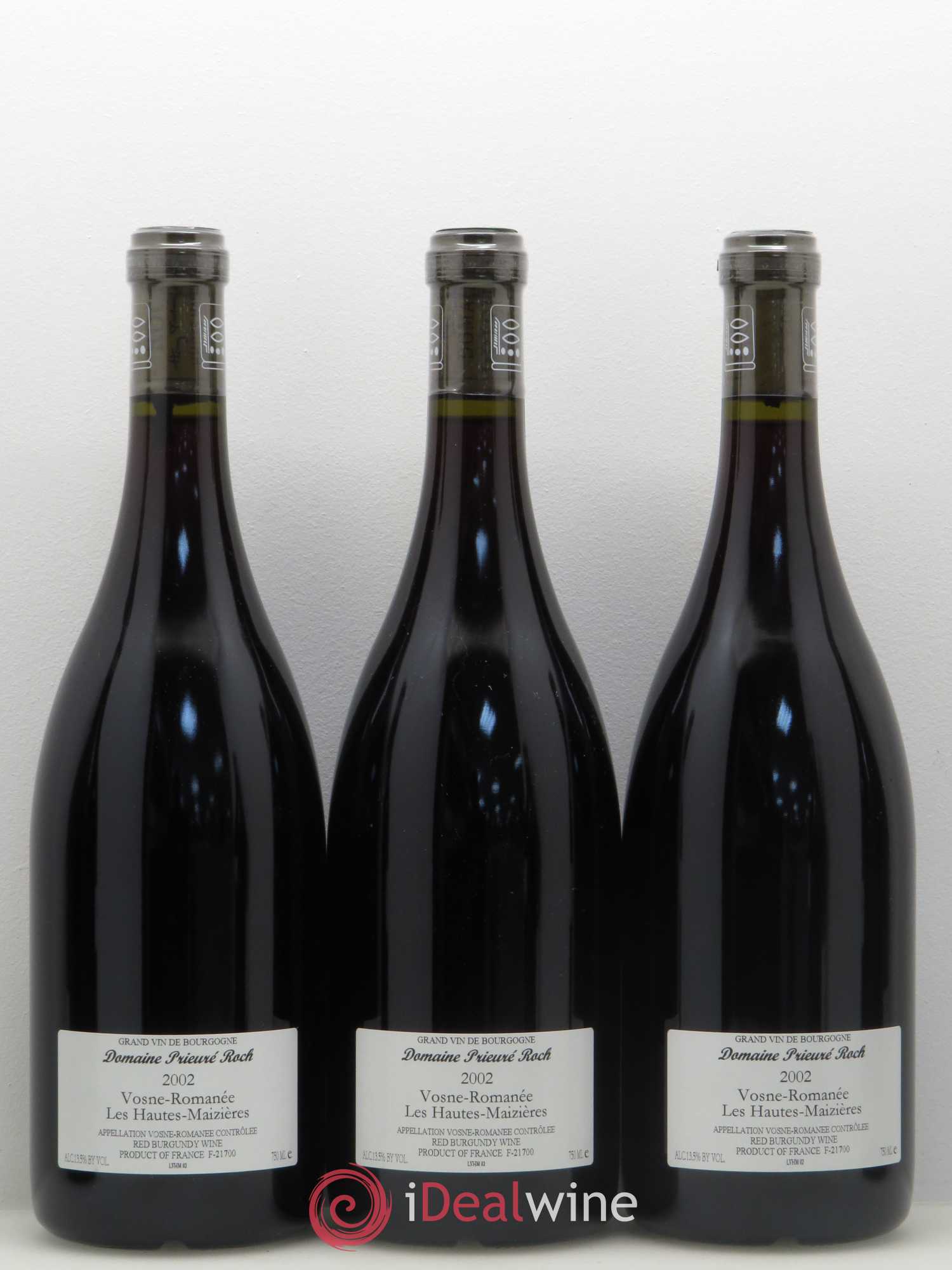 Vosne-Romanée Les Hautes Maizières Prieuré Roch 2002 - Lot de 6 bouteilles - 2