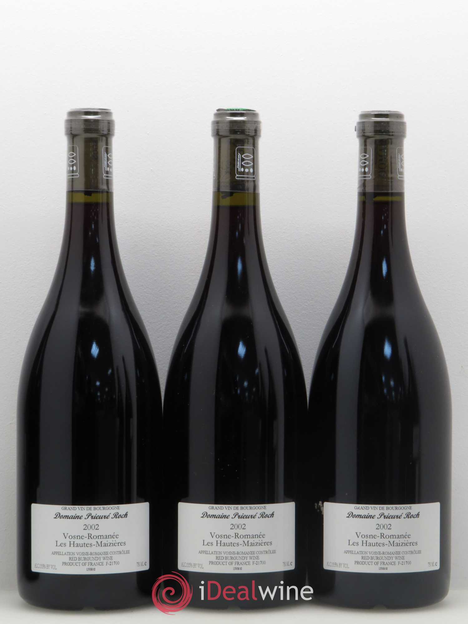 Vosne-Romanée Les Hautes Maizières Prieuré Roch 2002 - Lot de 6 bouteilles - 4