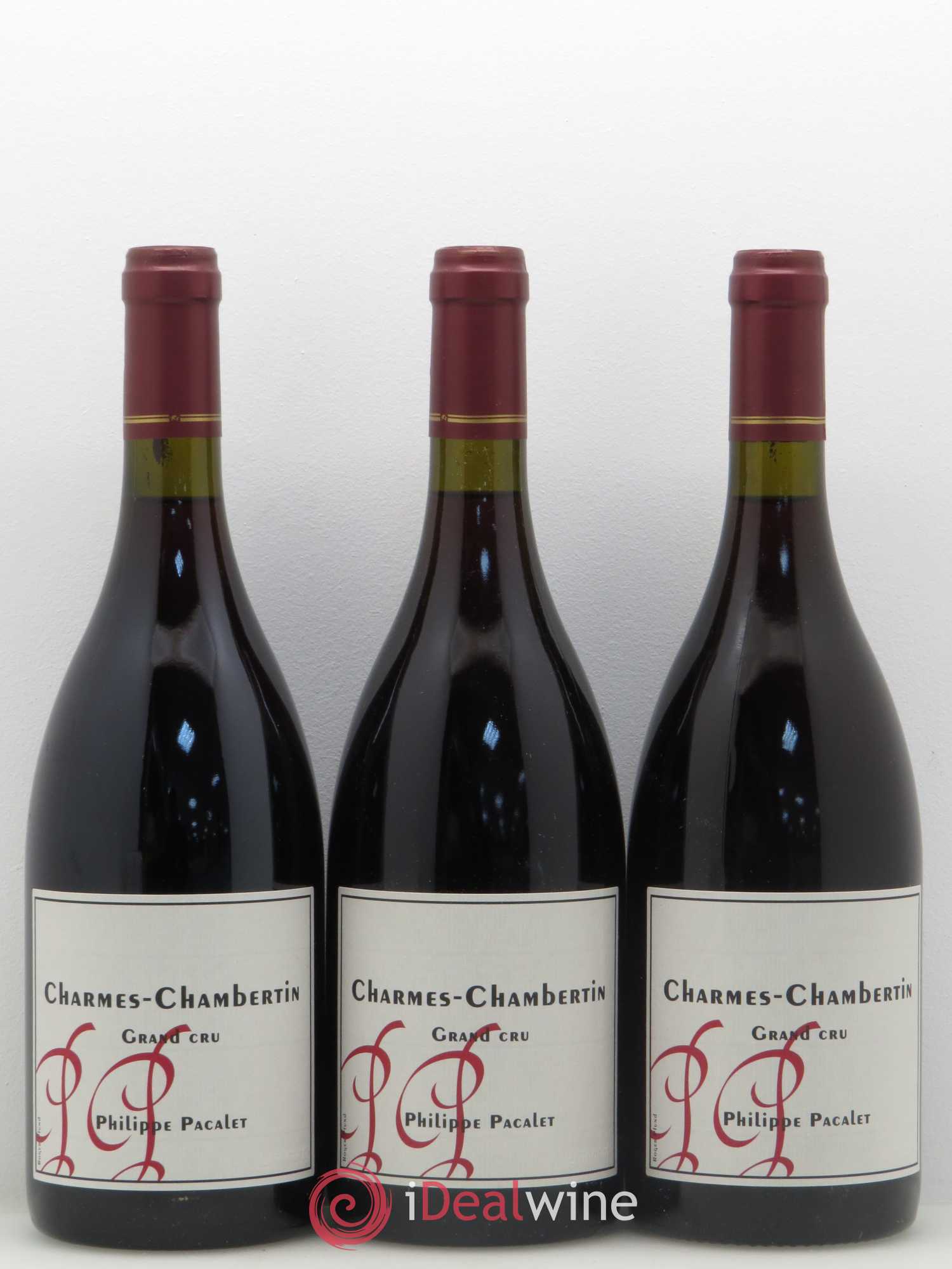 Charmes-Chambertin Grand Cru Pacalet 2004 - Lot de 3 bouteilles - 0