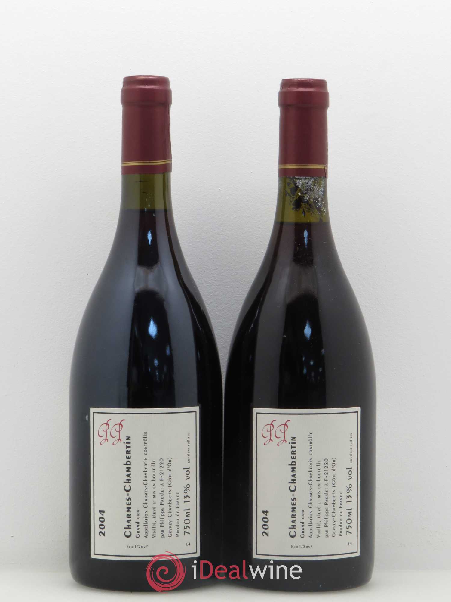 Charmes-Chambertin Grand Cru Pacalet 2004 - Lot de 2 bouteilles - 1