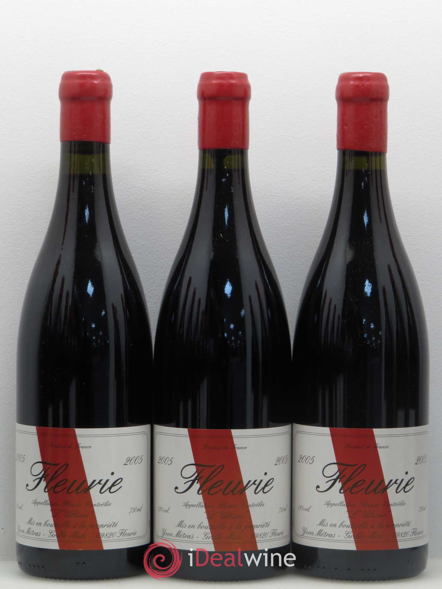 Fleurie l'Ultime Yvon Métras 2005 - Lot de 12 bouteilles - 3