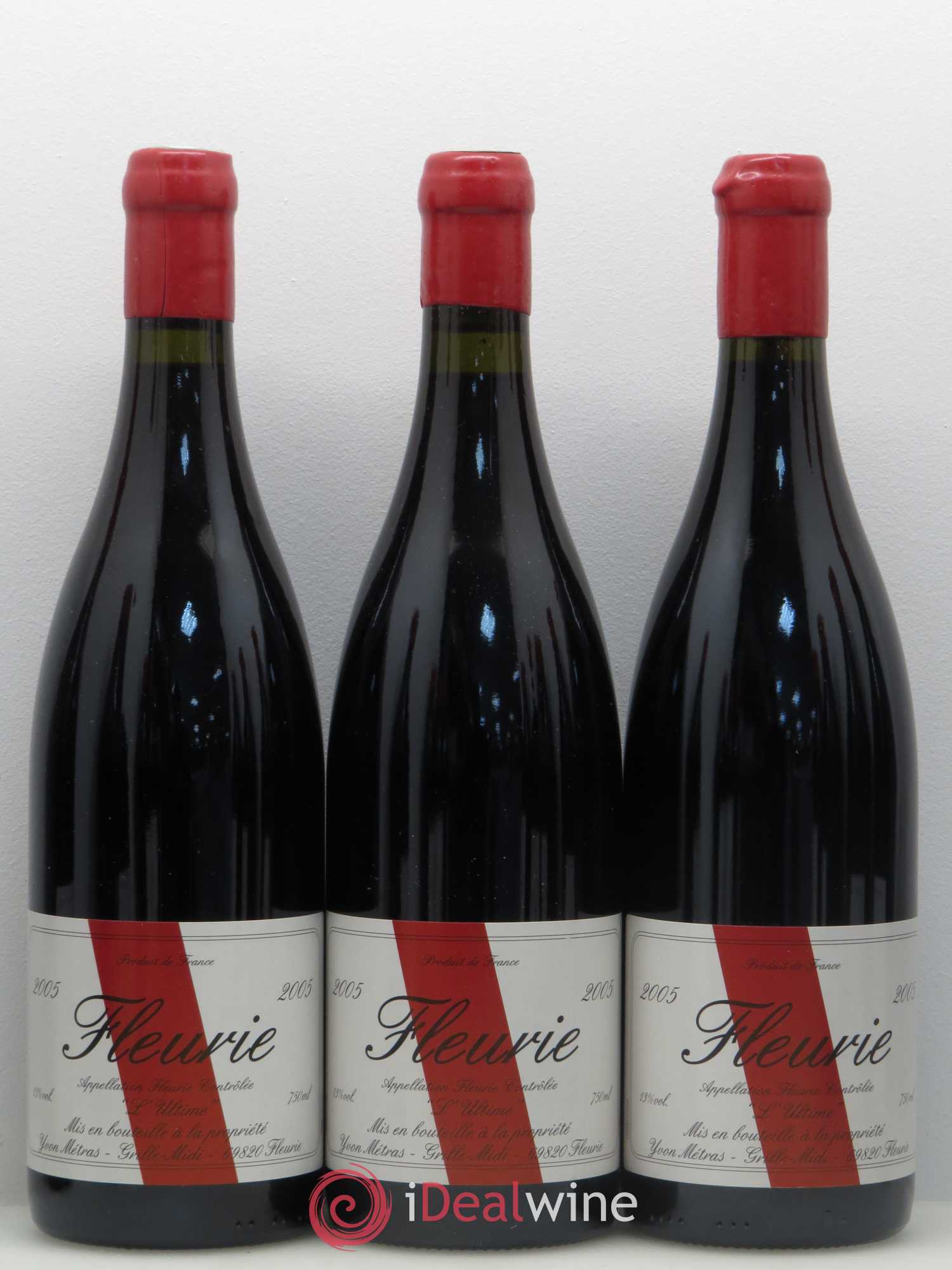 Fleurie l'Ultime Yvon Métras 2005 - Lot de 12 bouteilles - 4