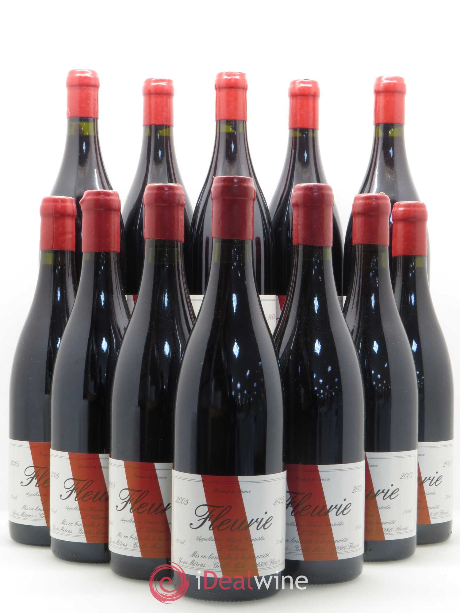 Fleurie l'Ultime Yvon Métras 2005 - Lot de 12 bouteilles - 0
