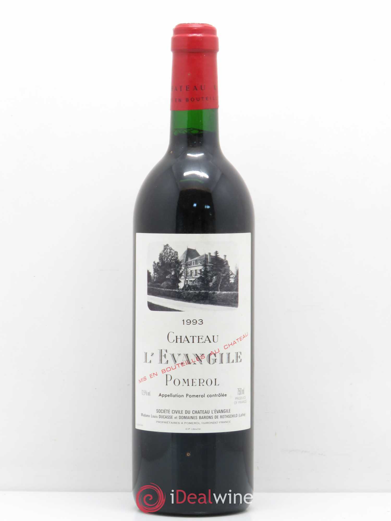 Château l' Évangile 1993 - Lot de 1 bouteille - 0