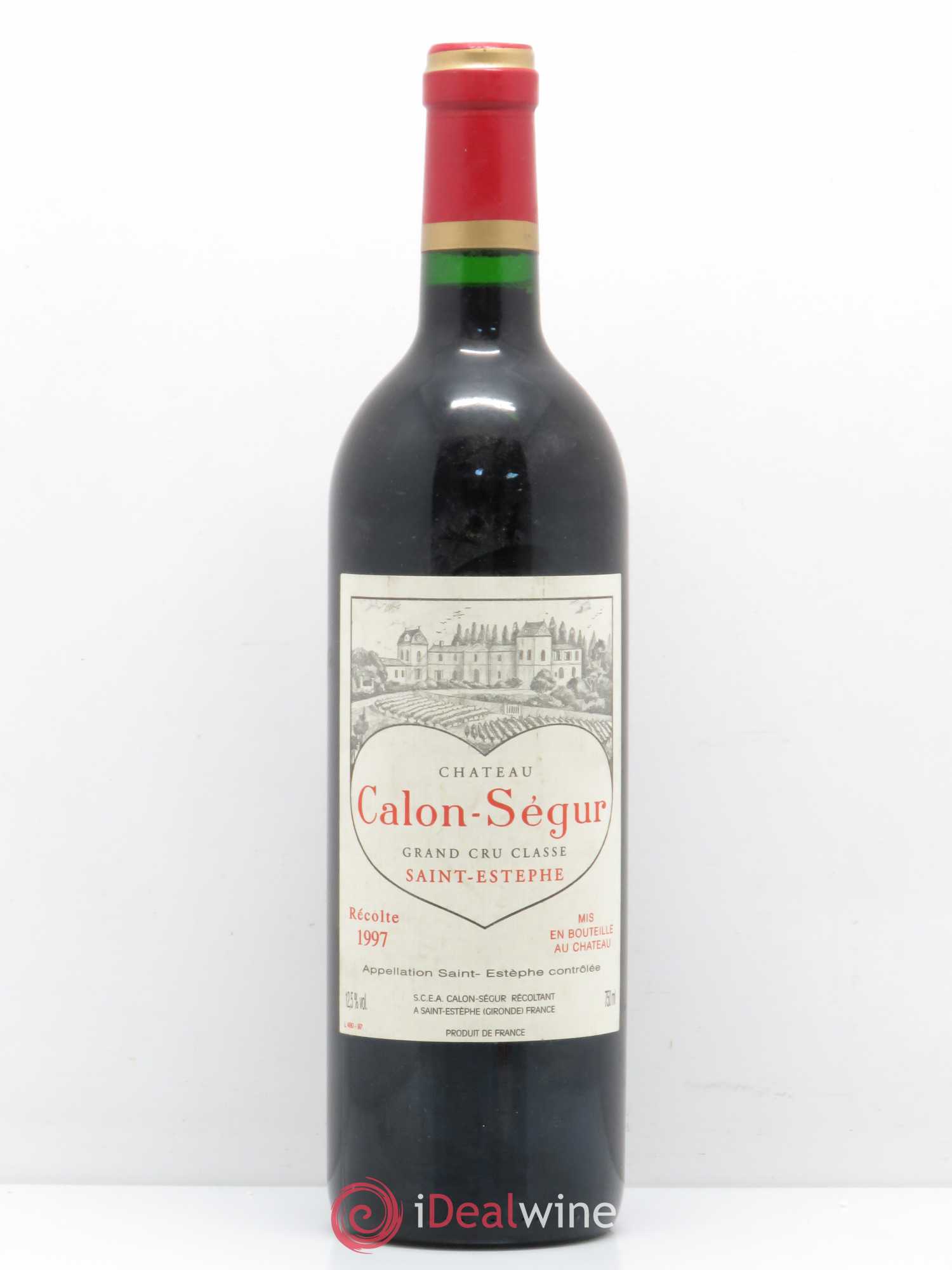Château Calon Ségur 3ème Grand Cru Classé 1997 - Lot de 1 bouteille - 0