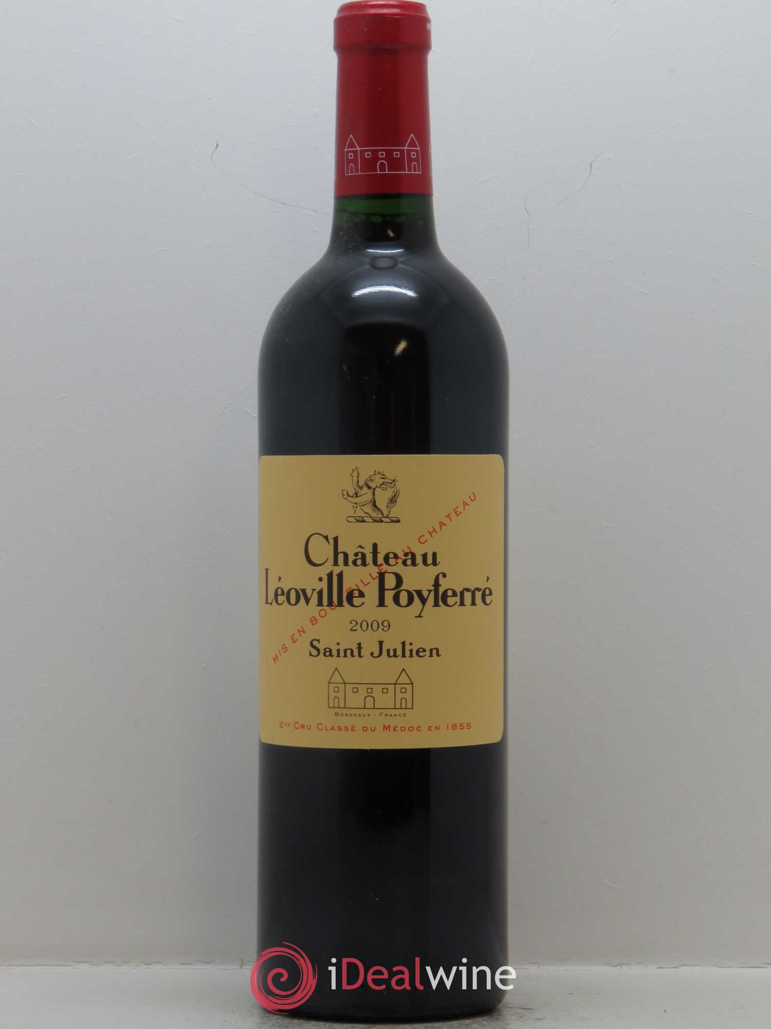 Château Léoville Poyferré 2ème Grand Cru Classé 2009 - Lot de 1 bouteille - 0