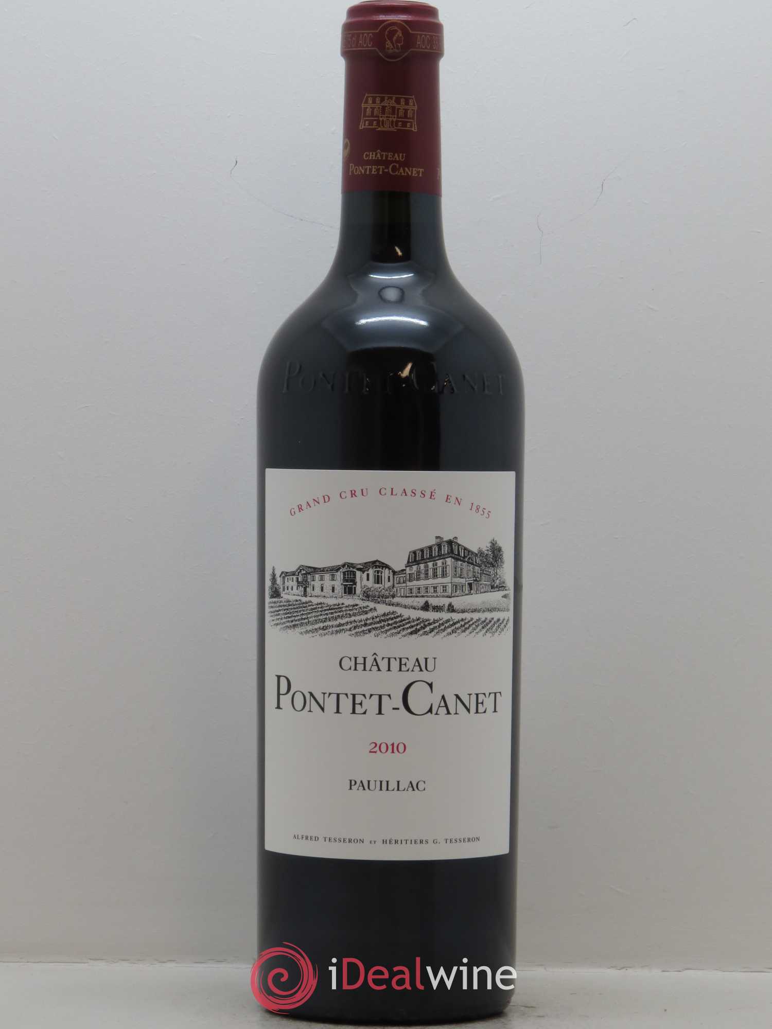 Château Pontet Canet 5ème Grand Cru Classé 2010 - Lot de 1 bouteille - 0