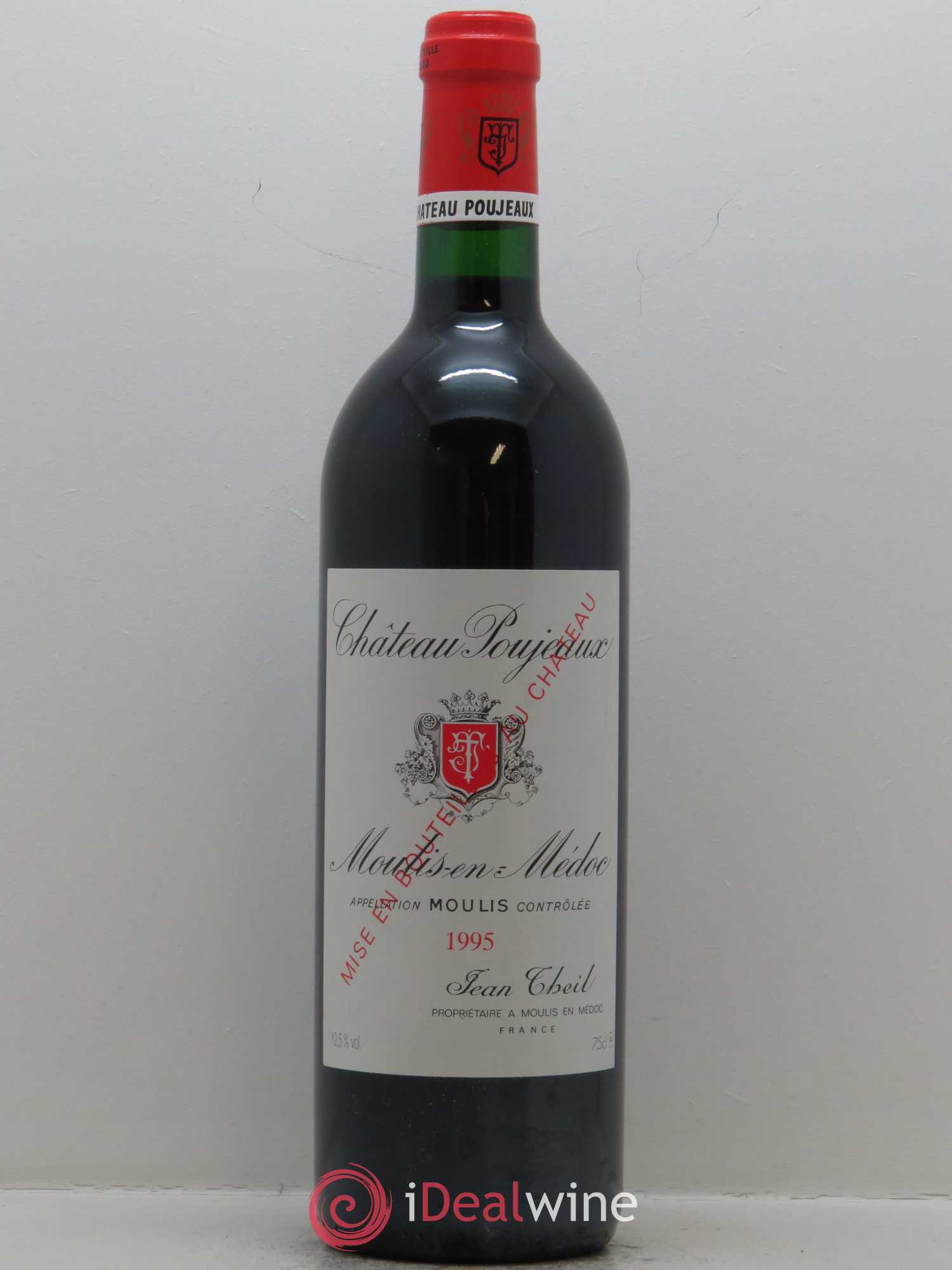 Château Poujeaux 1995 - Lot de 1 bouteille - 0