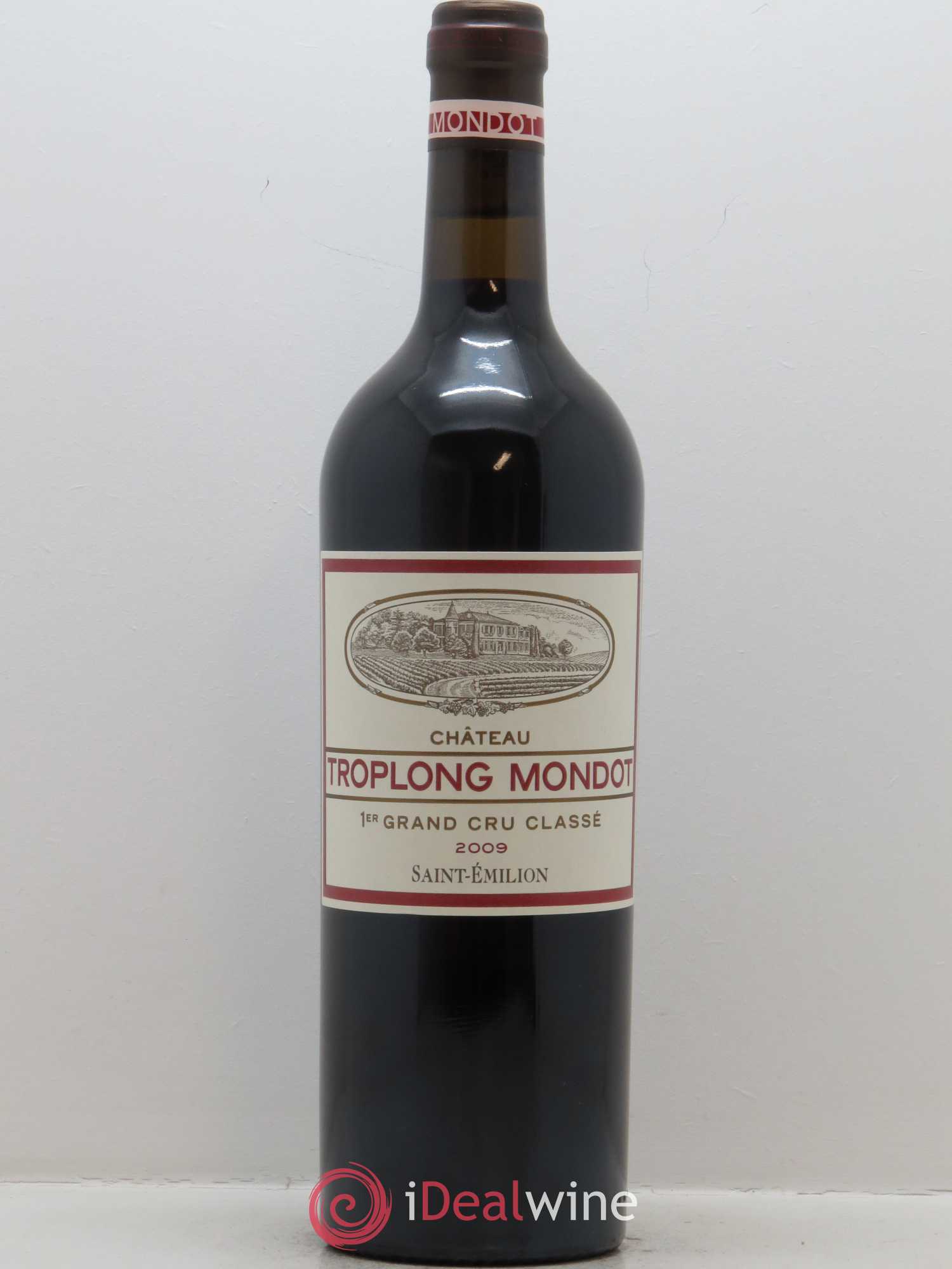 Château Troplong Mondot 1er Grand Cru Classé B 2009 - Lot de 1 bouteille - 0