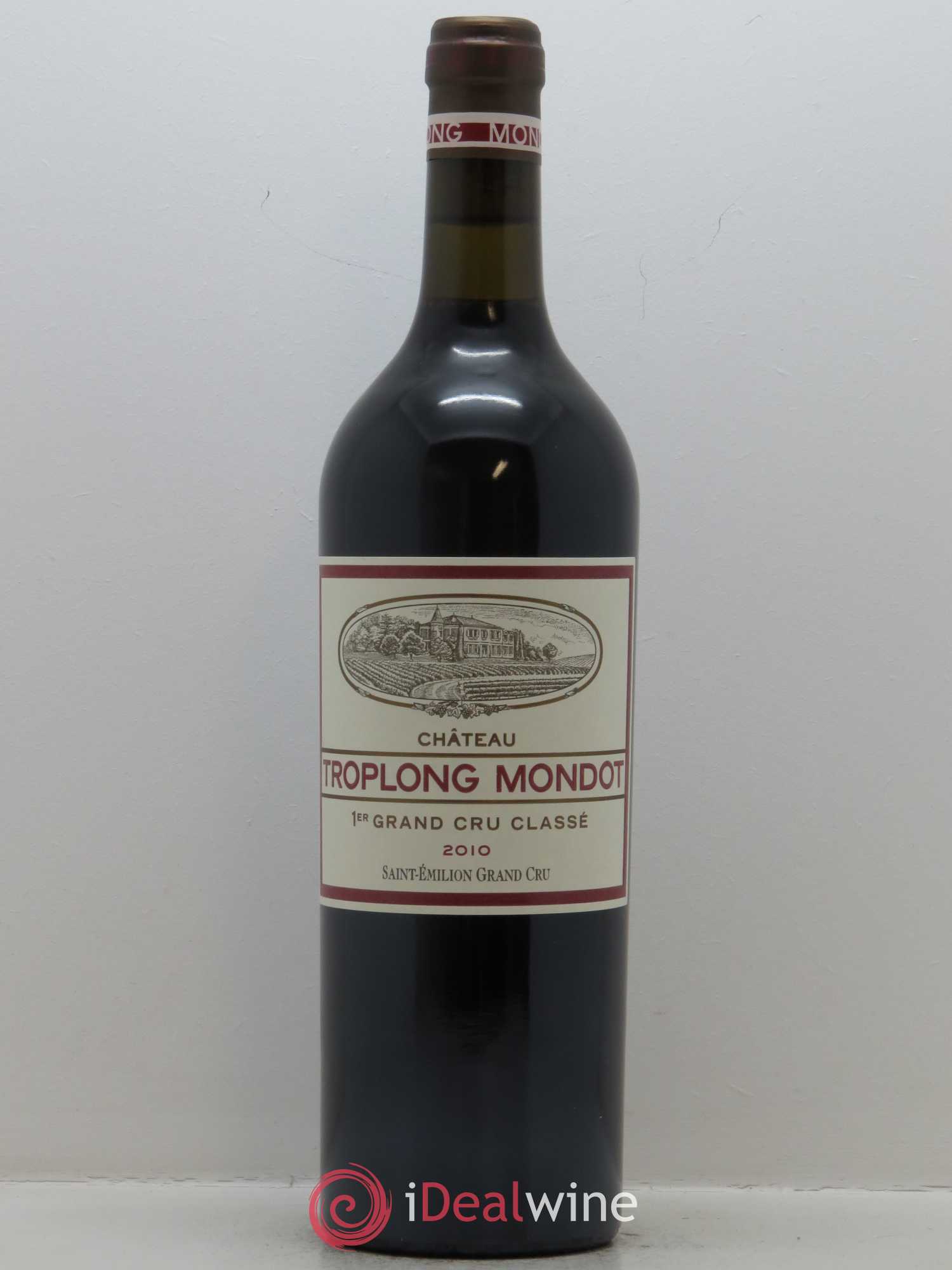 Château Troplong Mondot 1er Grand Cru Classé B 2010 - Lot de 1 bouteille - 0