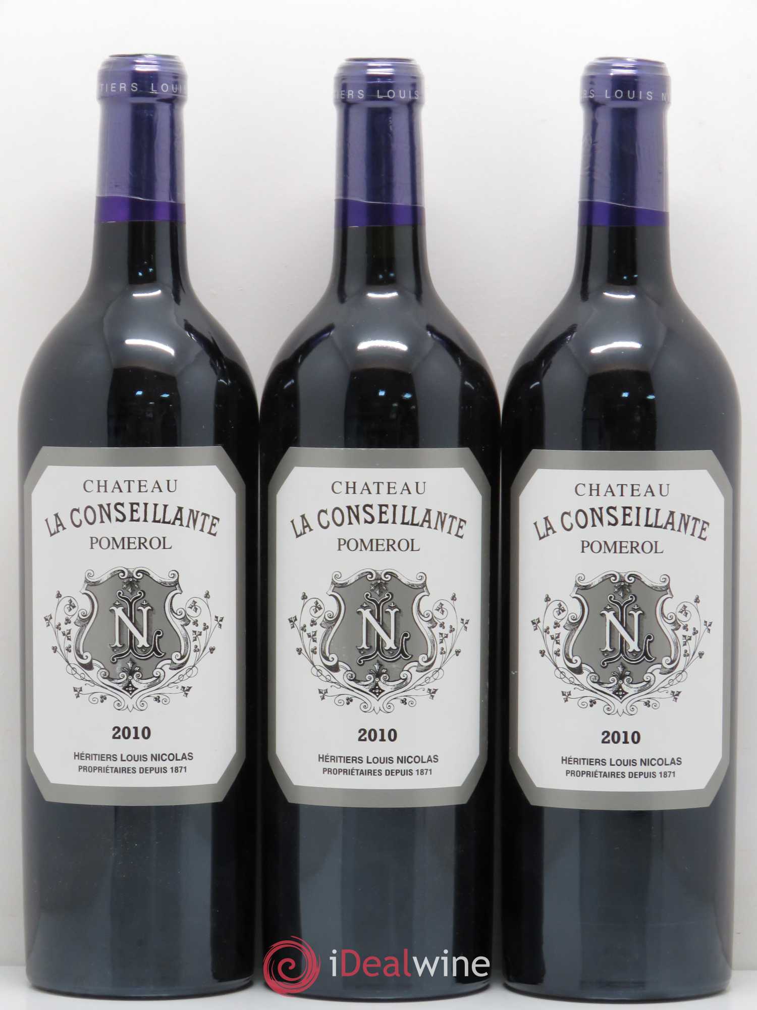 Château la Conseillante 2010 - Lot de 3 bouteilles - 0