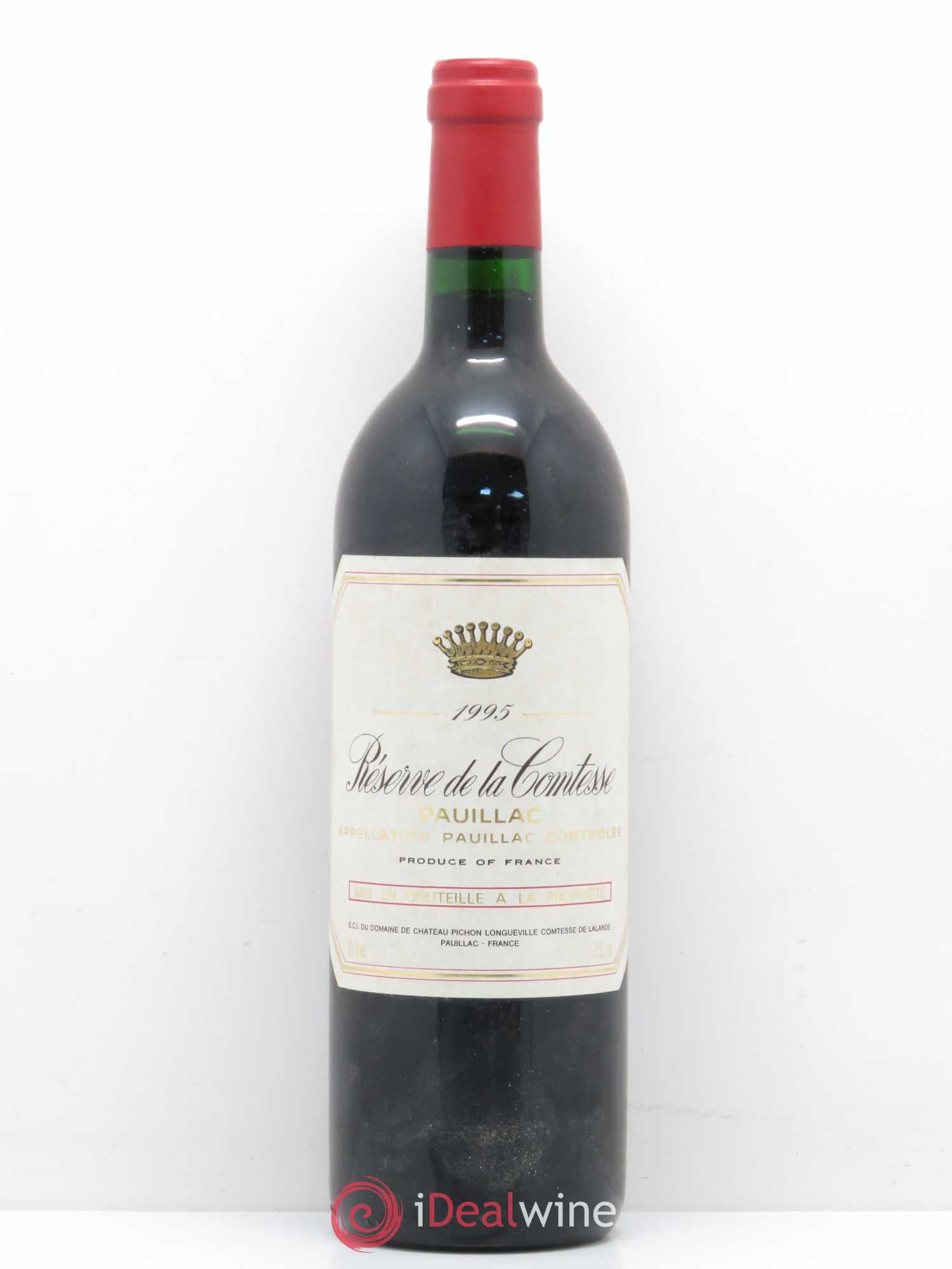 Réserve de la Comtesse Second Vin 1995 - Lot de 1 bouteille - 0