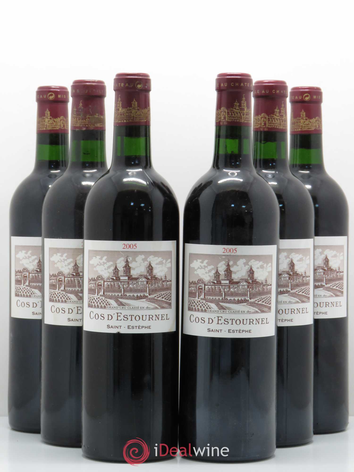 Cos d'Estournel 2ème Grand Cru Classé 2005 - Lot de 6 bouteilles - 0