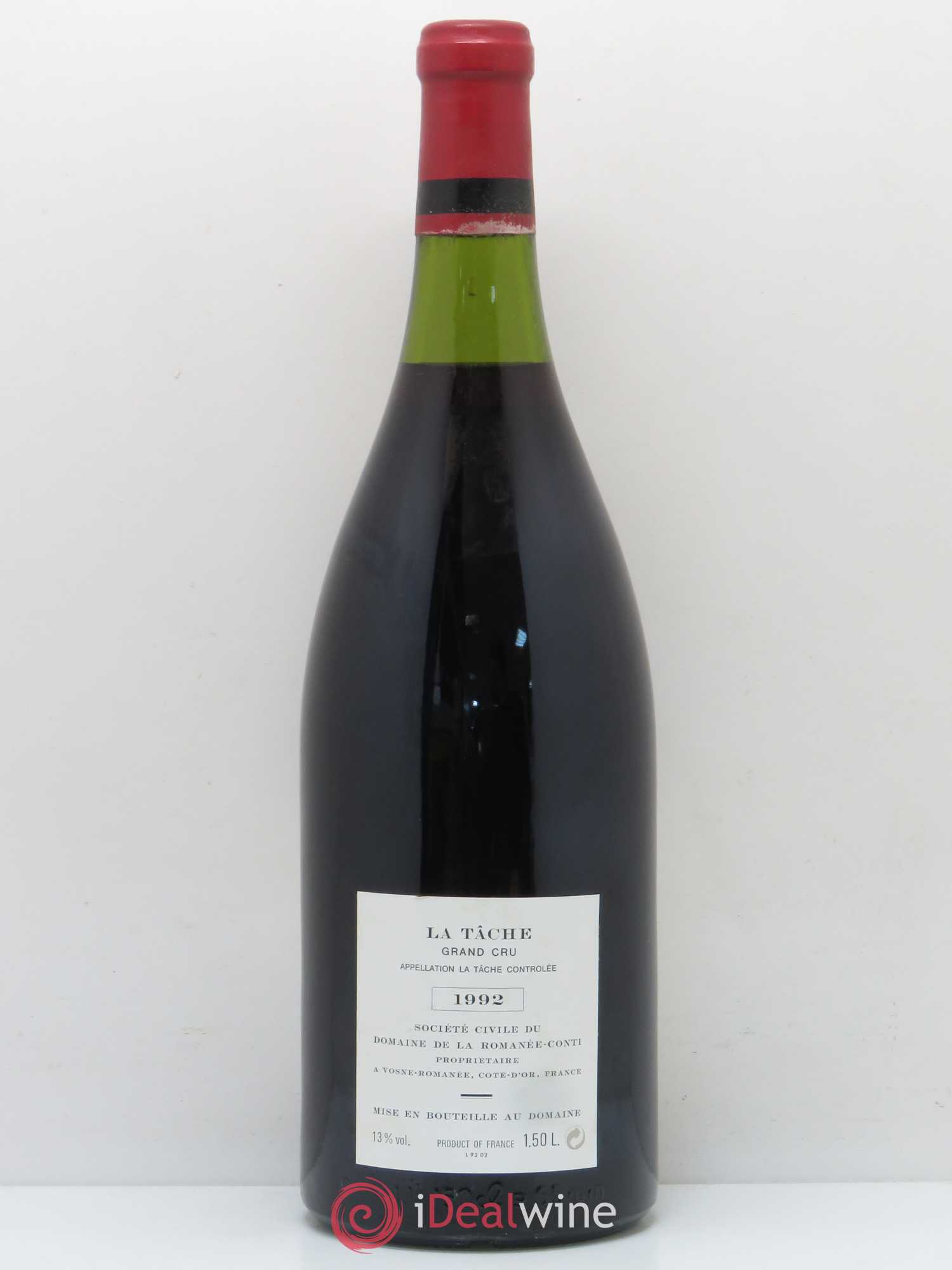 La Tâche Grand Cru Domaine de la Romanée-Conti 1992 - Lot de 1 magnum - 1