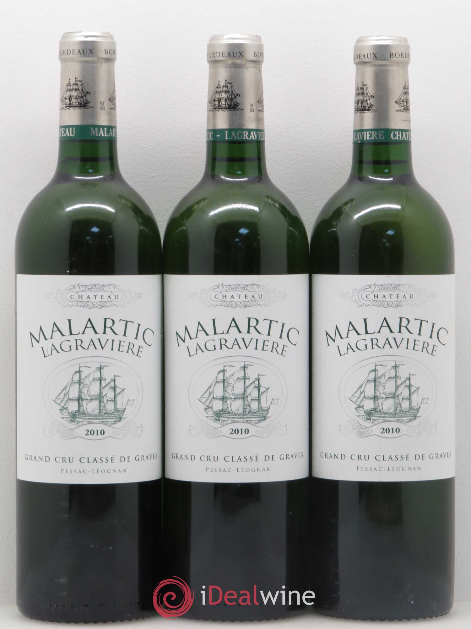 Château Malartic-Lagravière Cru Classé de Graves 2010 - Lot de 6 bouteilles - 2