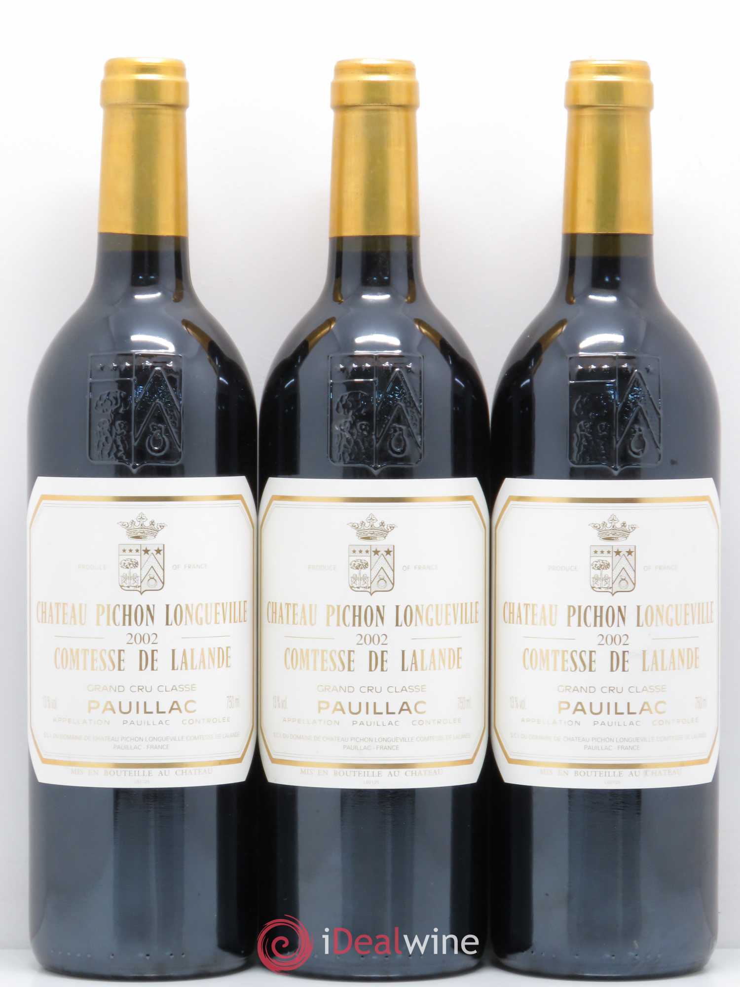 Château Pichon Longueville Comtesse de Lalande 2ème Grand Cru Classé 2002 - Lot de 6 bouteilles - 2