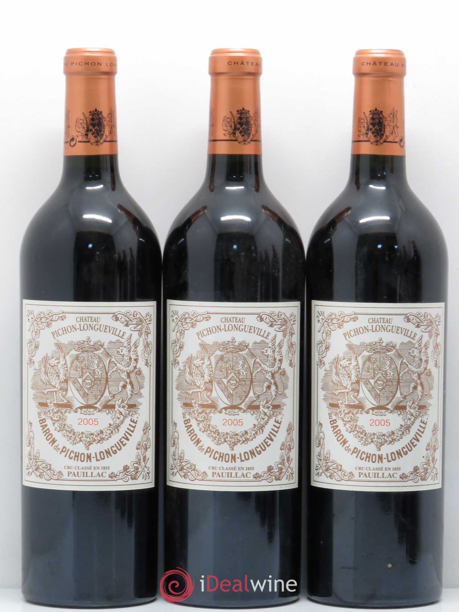 Pichon Longueville Baron 2ème Grand Cru Classé 2005 - Lot de 6 bouteilles - 2