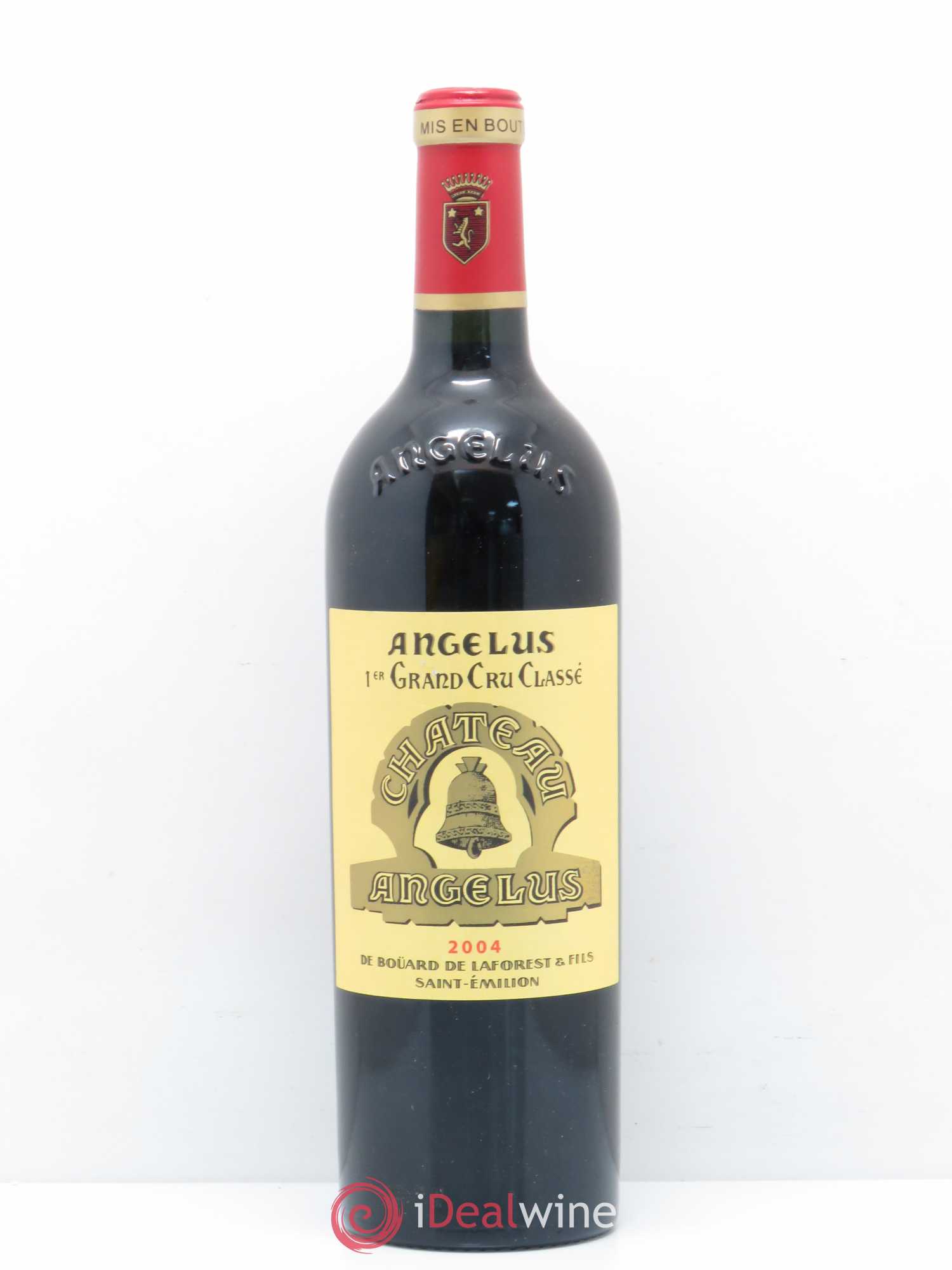 Château Angélus 1er Grand Cru Classé A 2004 - Lot de 1 bouteille - 0