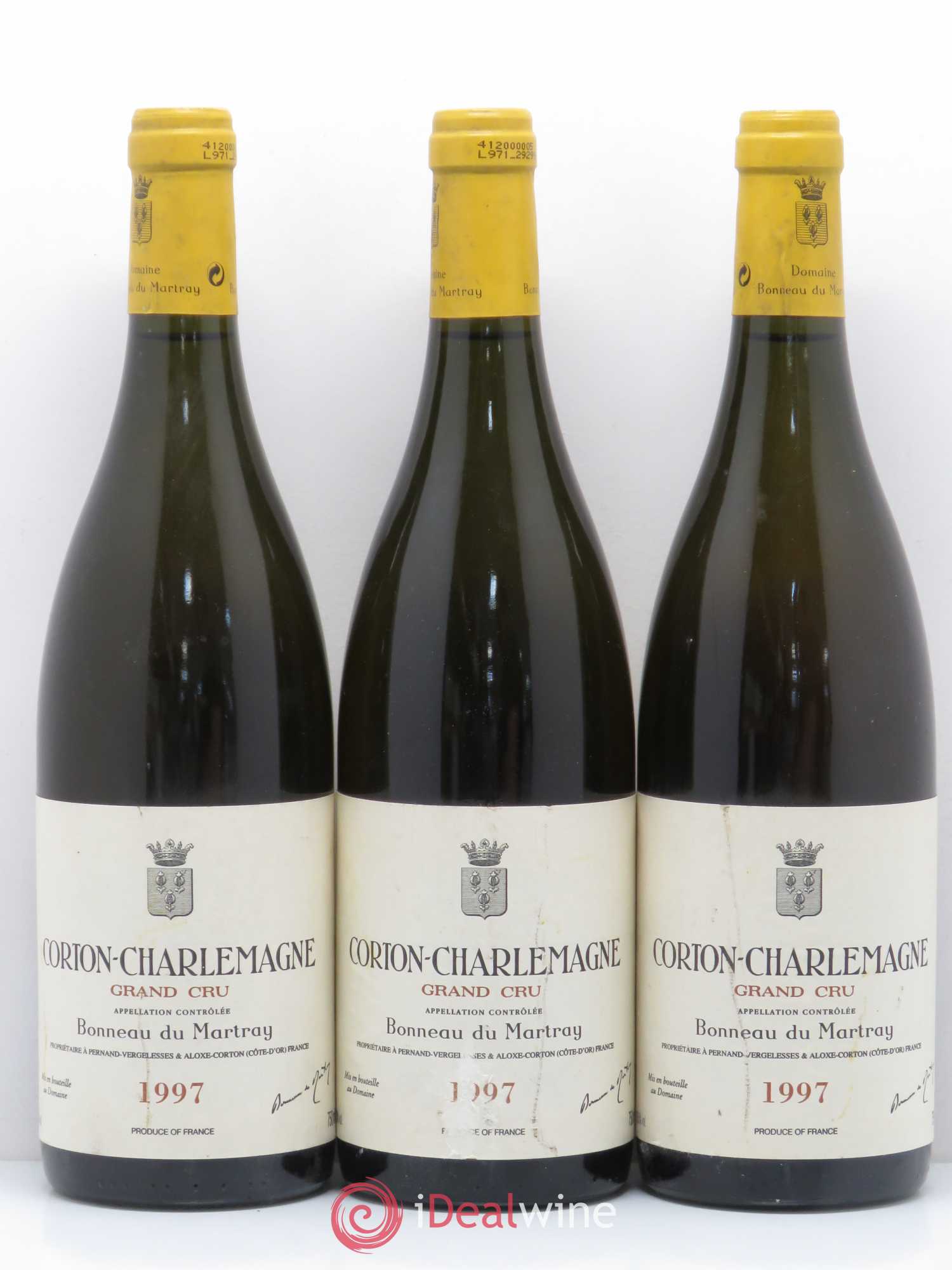 Corton-Charlemagne Grand Cru 1997 - Lot de 6 bouteilles - 2