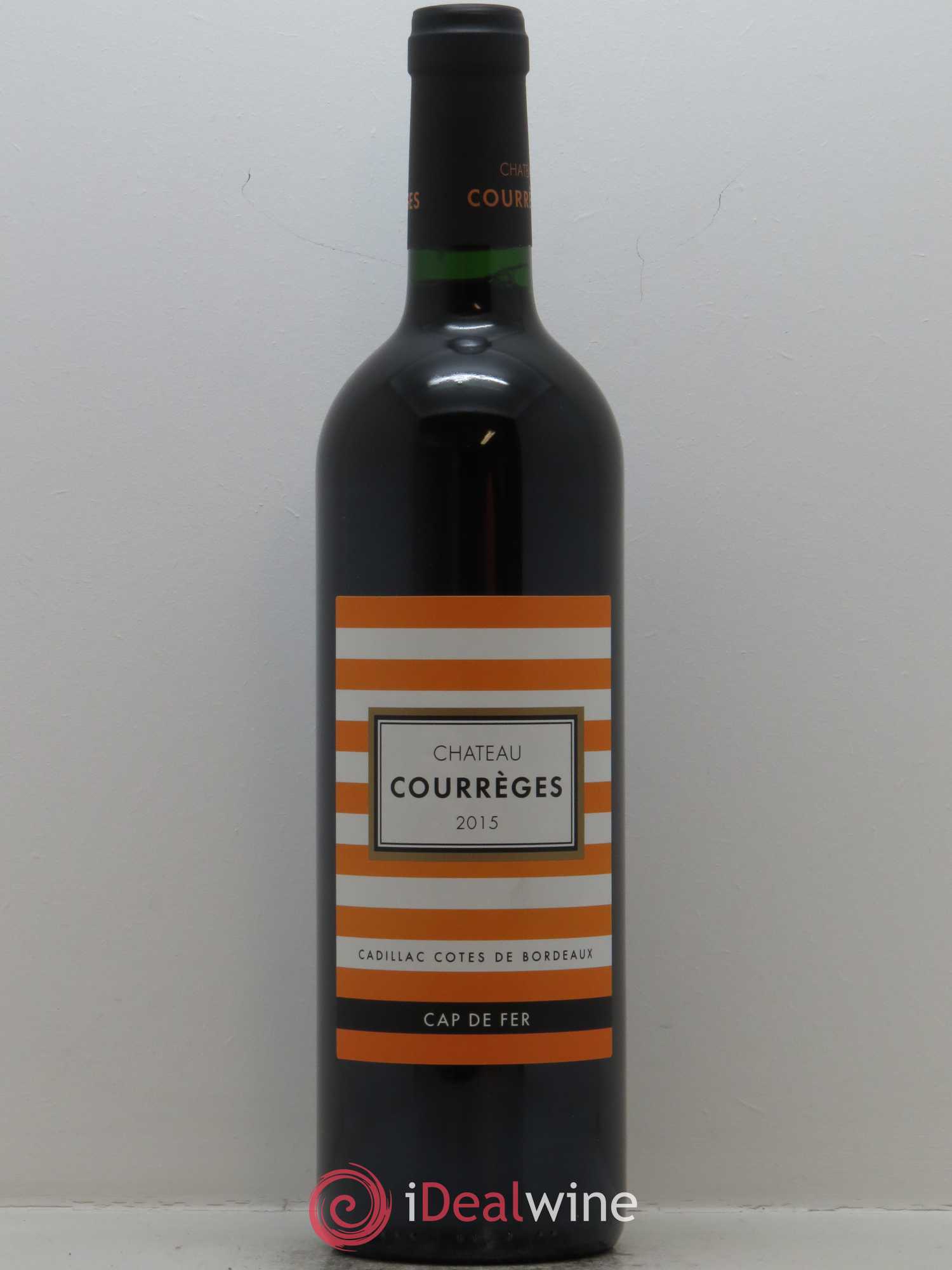 Château Courrèges Cap de Fer 2015 - Lot de 1 bouteille - 0