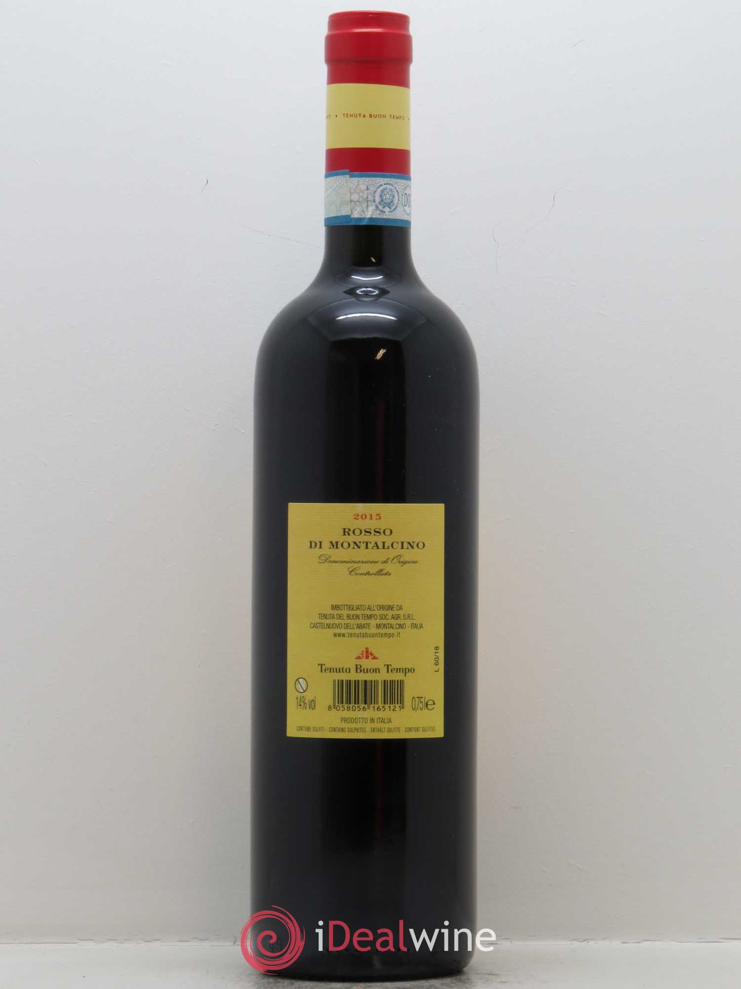 Rosso di Montalcino Tenuta Buon Tempo 2015 - Lot de 1 bouteille - 1