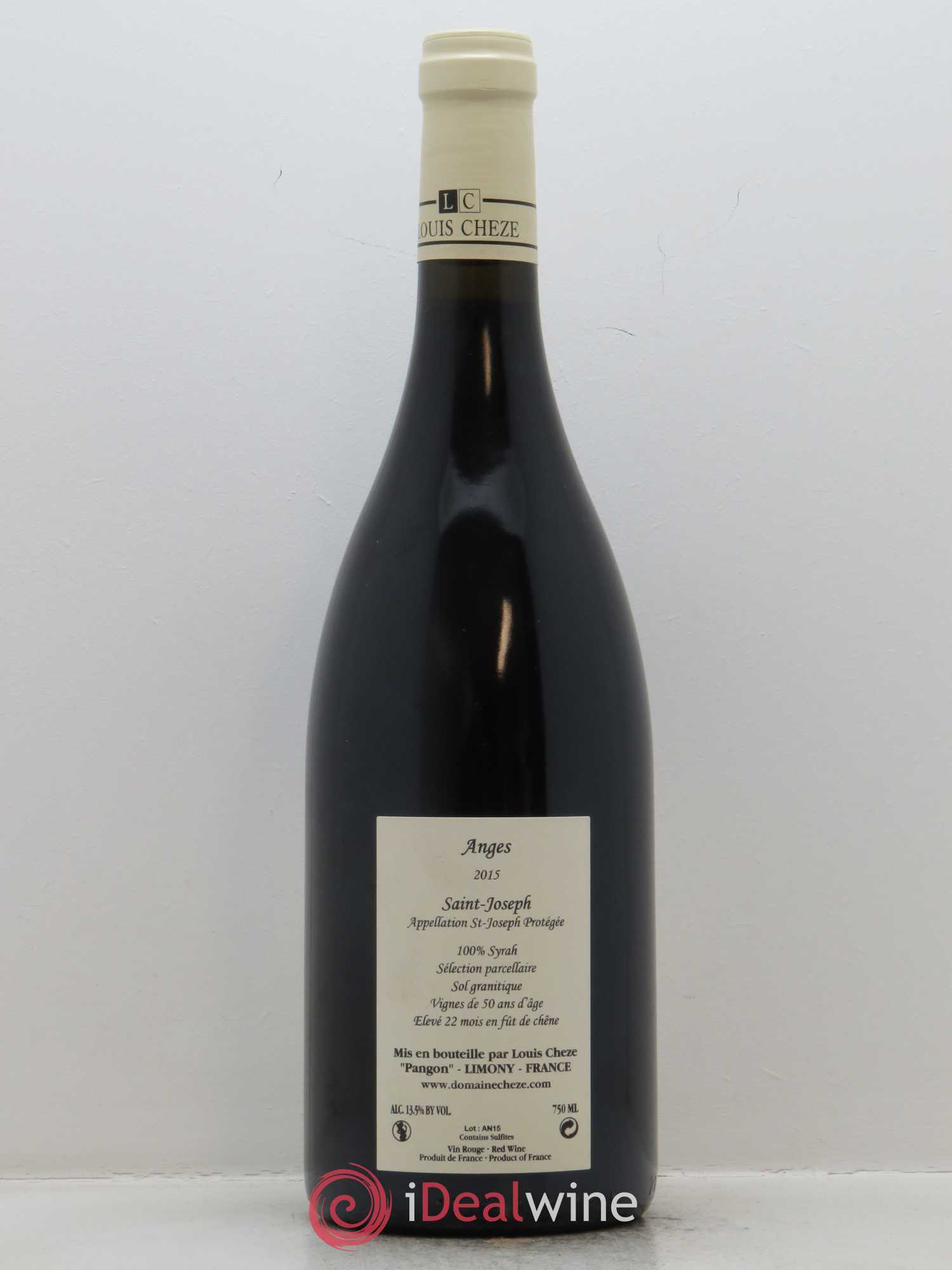 Saint-Joseph Cuvée Anges Louis Cheze (Domaine) 2015 - Lot de 1 bouteille - 1
