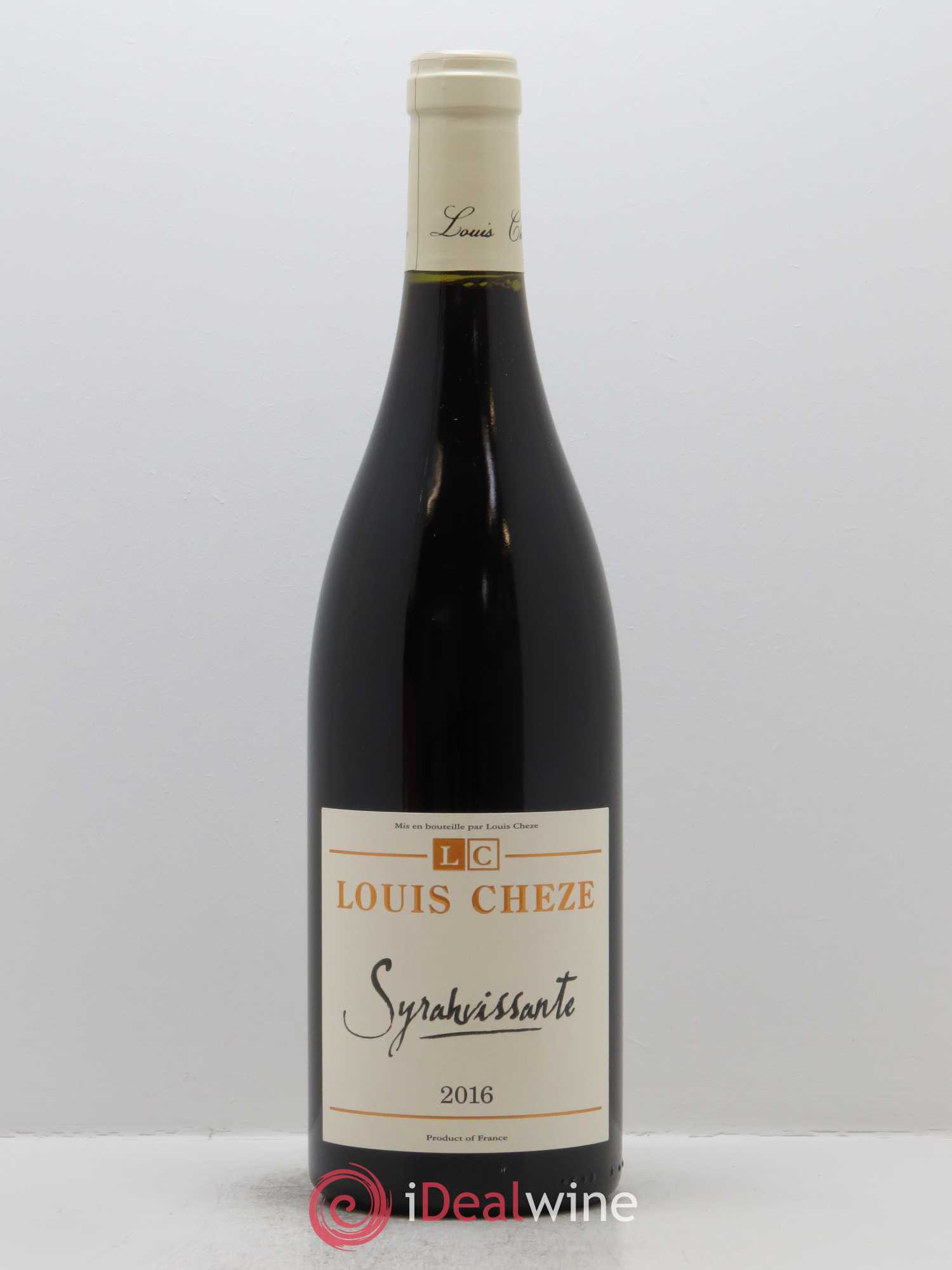 Collines Rhodaniennes Syrahvissante Louis Cheze (Domaine) 2016 - Lot de 1 bouteille - 0