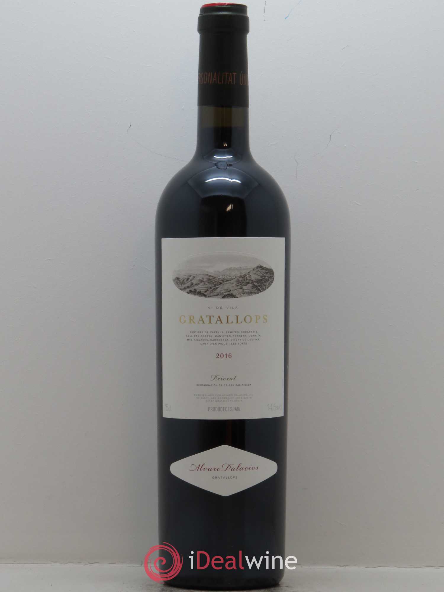 Priorat DOCa Alvaro Palacios Vi de Vila Gratallops 2016 - Lot de 1 bouteille - 0