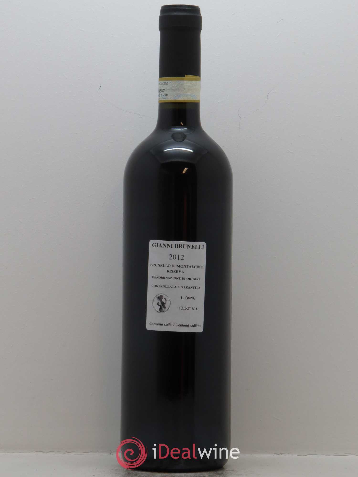 Brunello di Montalcino DOCG Riserva Gianni Brunelli 2012 - Lot de 1 bouteille - 1