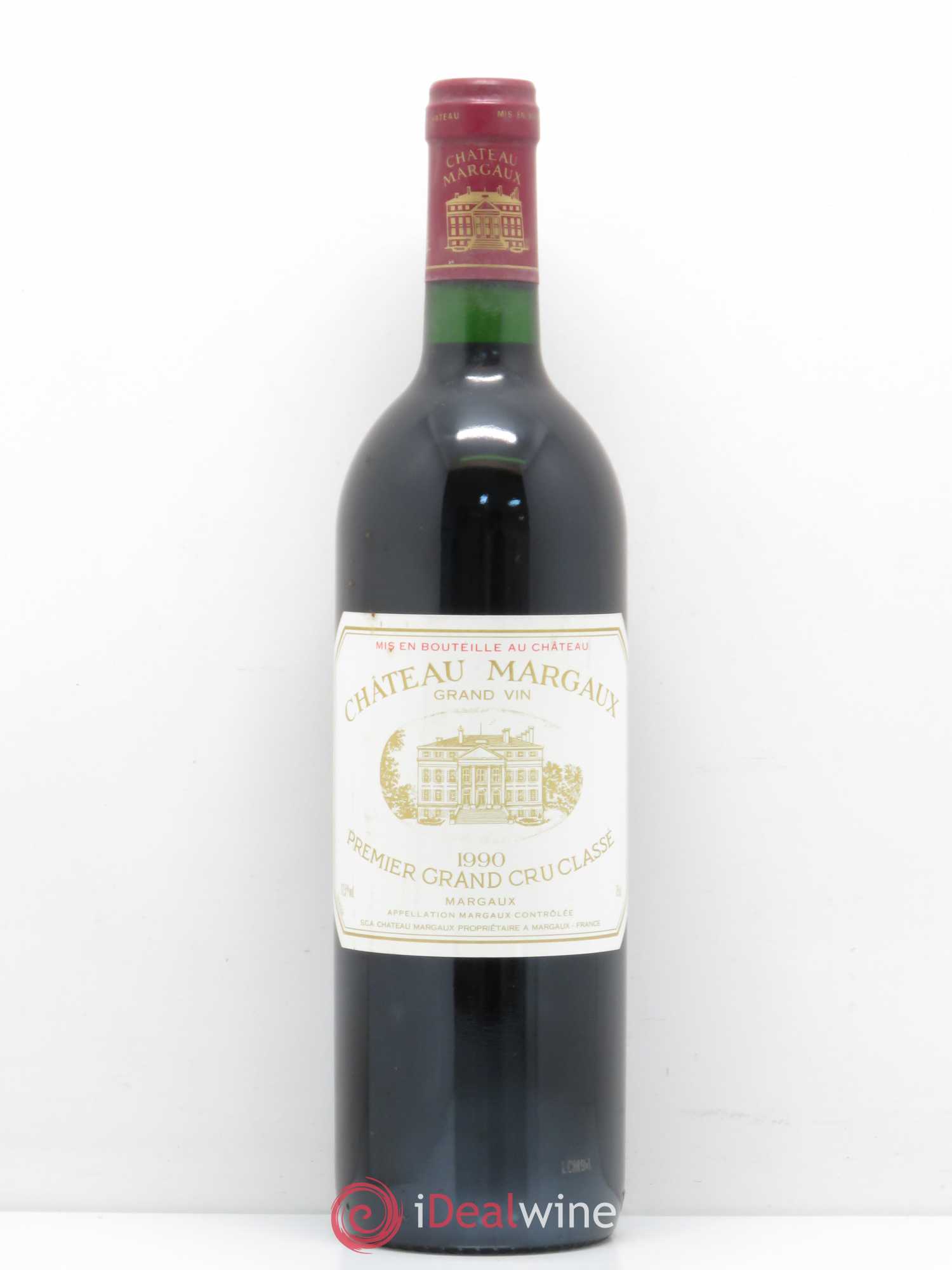 Château Margaux 1er Grand Cru Classé 1990 - Lot de 1 bouteille - 0