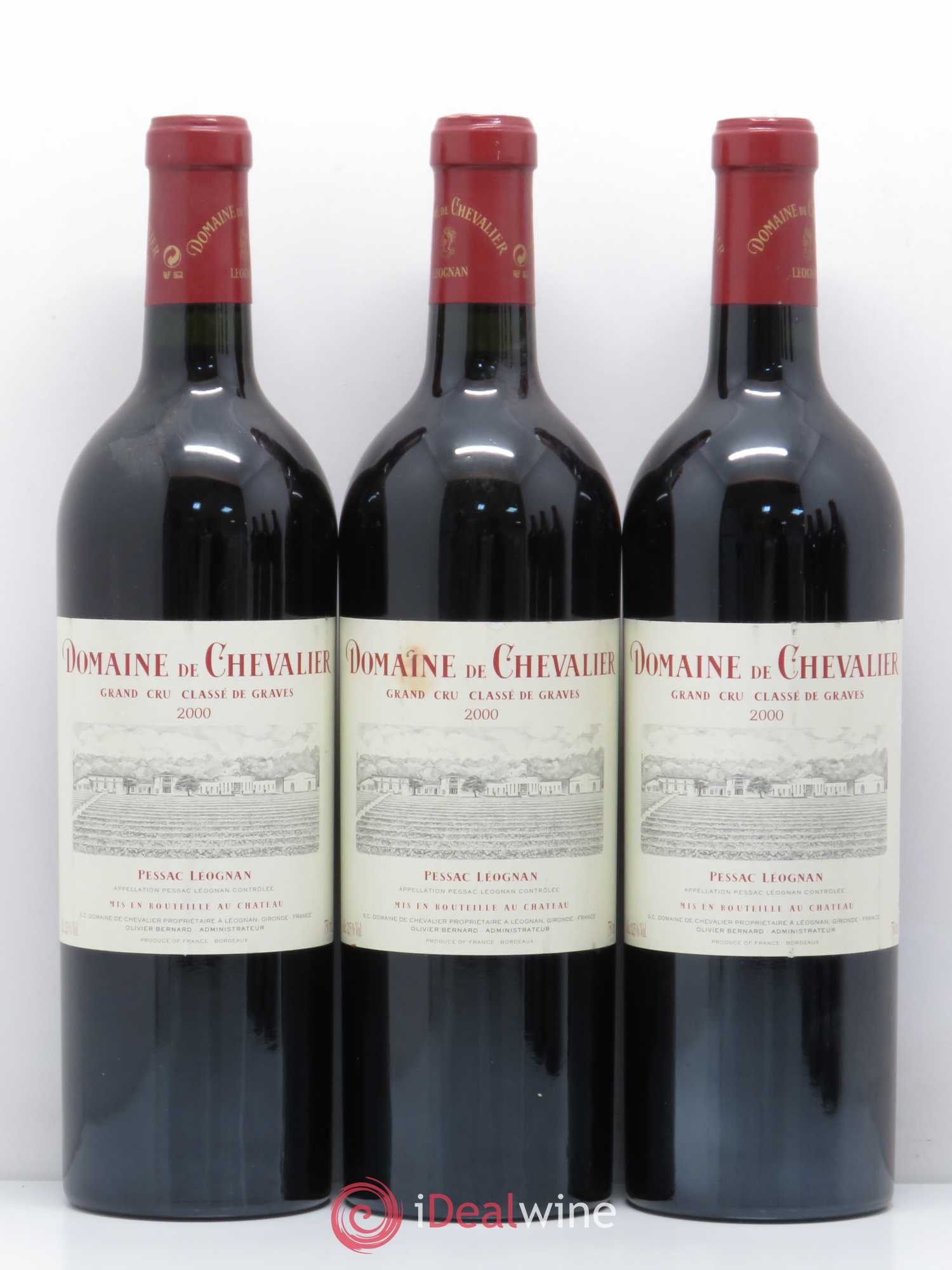 Domaine de Chevalier Cru Classé de Graves 2000 - Lot de 6 bouteilles - 2