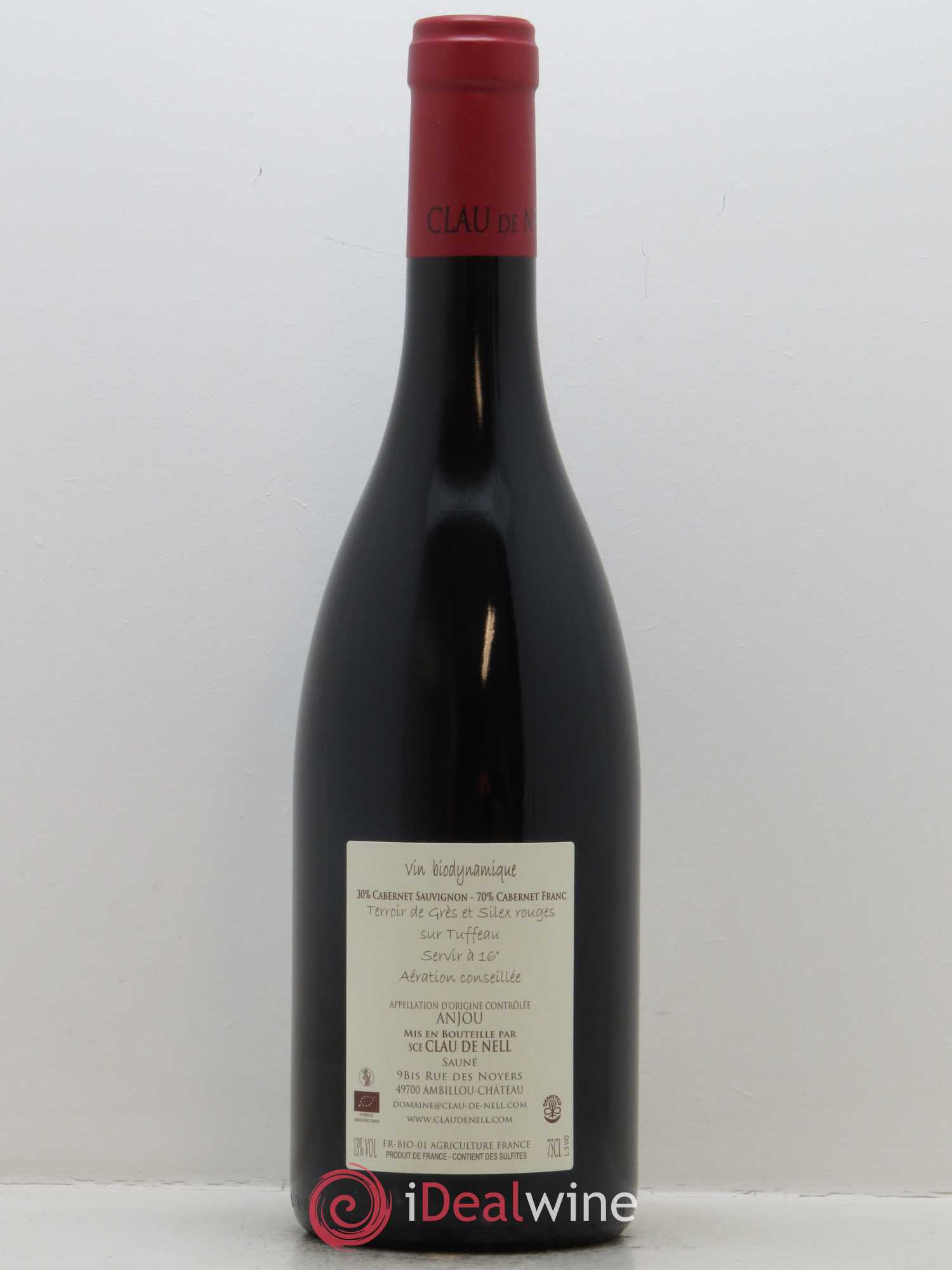Anjou Cuvée Violette Clau de Nell 2016 - Lot de 1 bouteille - 1