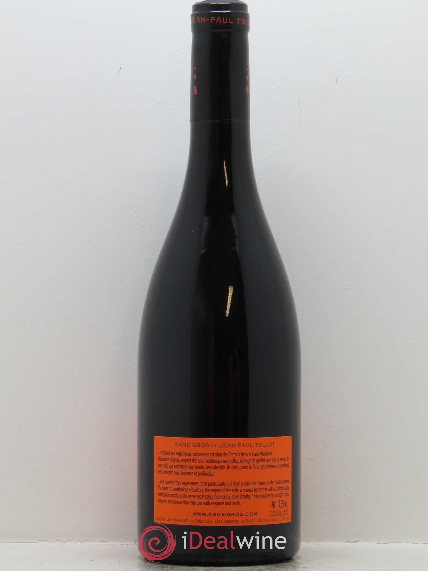 Pays d'Hérault - Côtes du Brian La 50/50 Anne Gros & Jean-Paul Tollot 2017 - Lot de 1 bouteille - 1