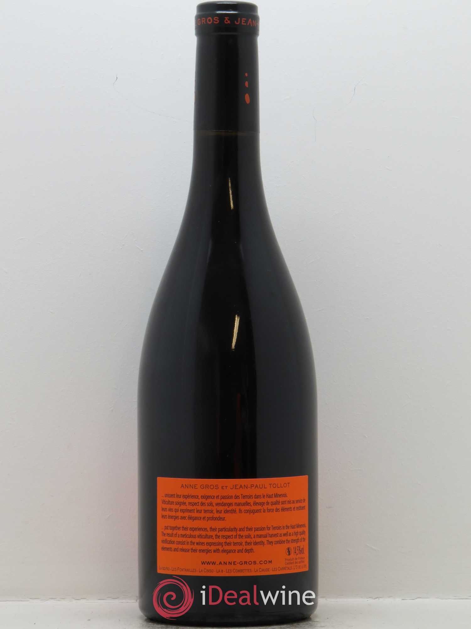 Pays d'Hérault - Côtes du Brian La Grenache 8 Anne Gros & Jean-Paul Tollot 2017 - Lot de 1 bouteille - 1