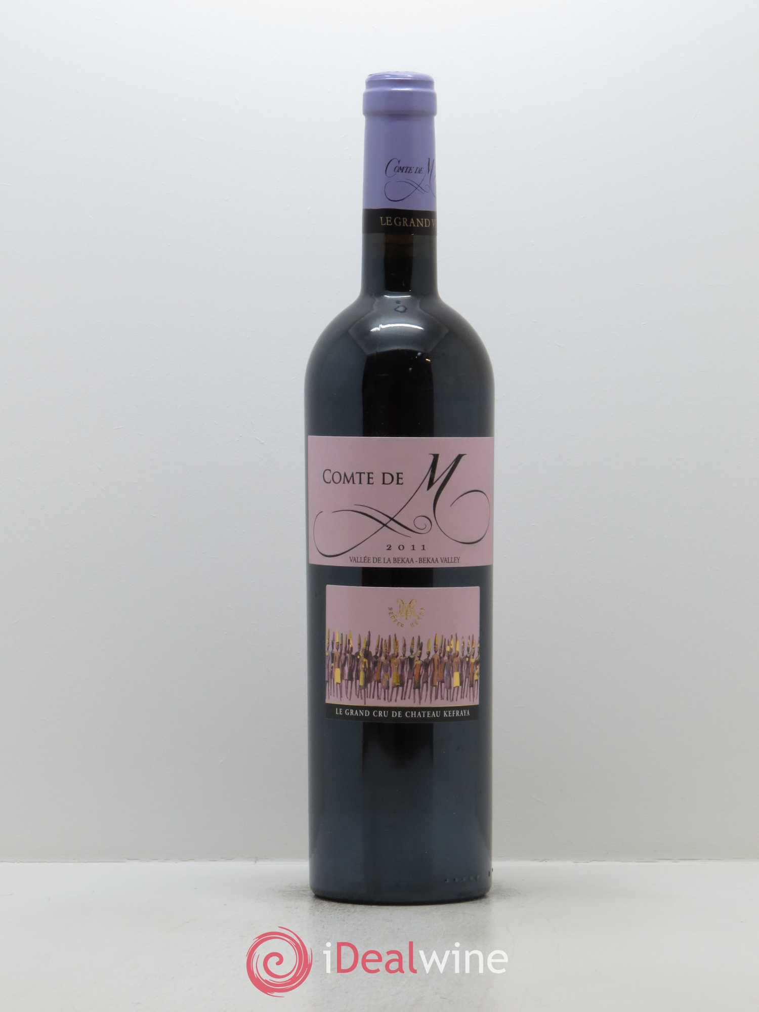 Vallée de la Békaa Château Kefraya Comte de M Michel de Bustros 2011 - Lot de 1 bouteille - 0