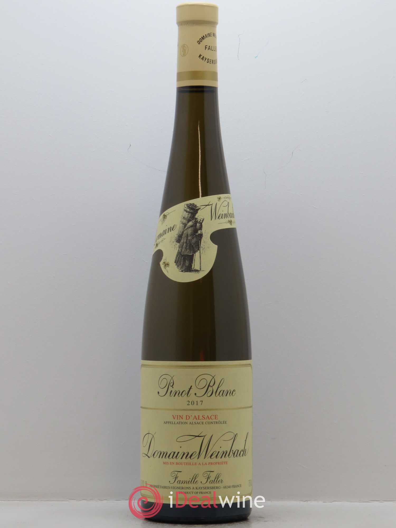 Alsace Pinot Blanc Weinbach (Domaine) 2017 - Lot de 1 bouteille - 0