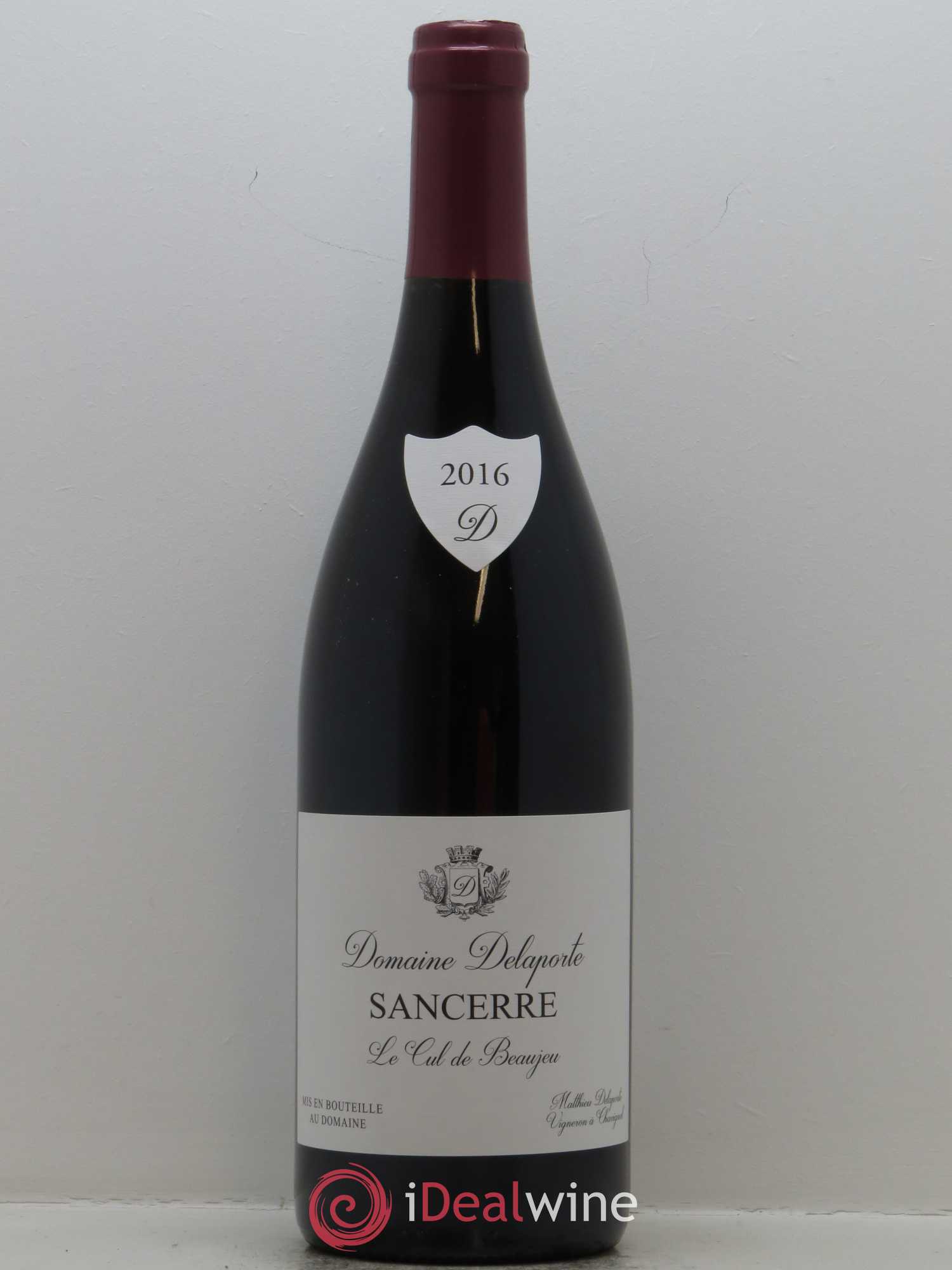 Sancerre Le Cul de Beaujeu Delaporte 2016 - Lot de 1 bouteille - 0