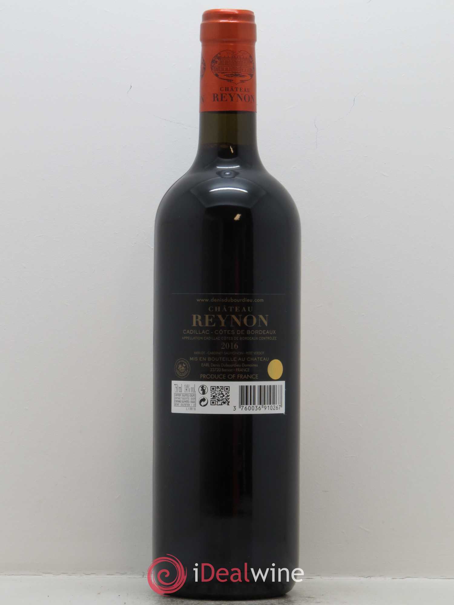 Château Reynon 2016 - Lot de 1 bouteille - 1