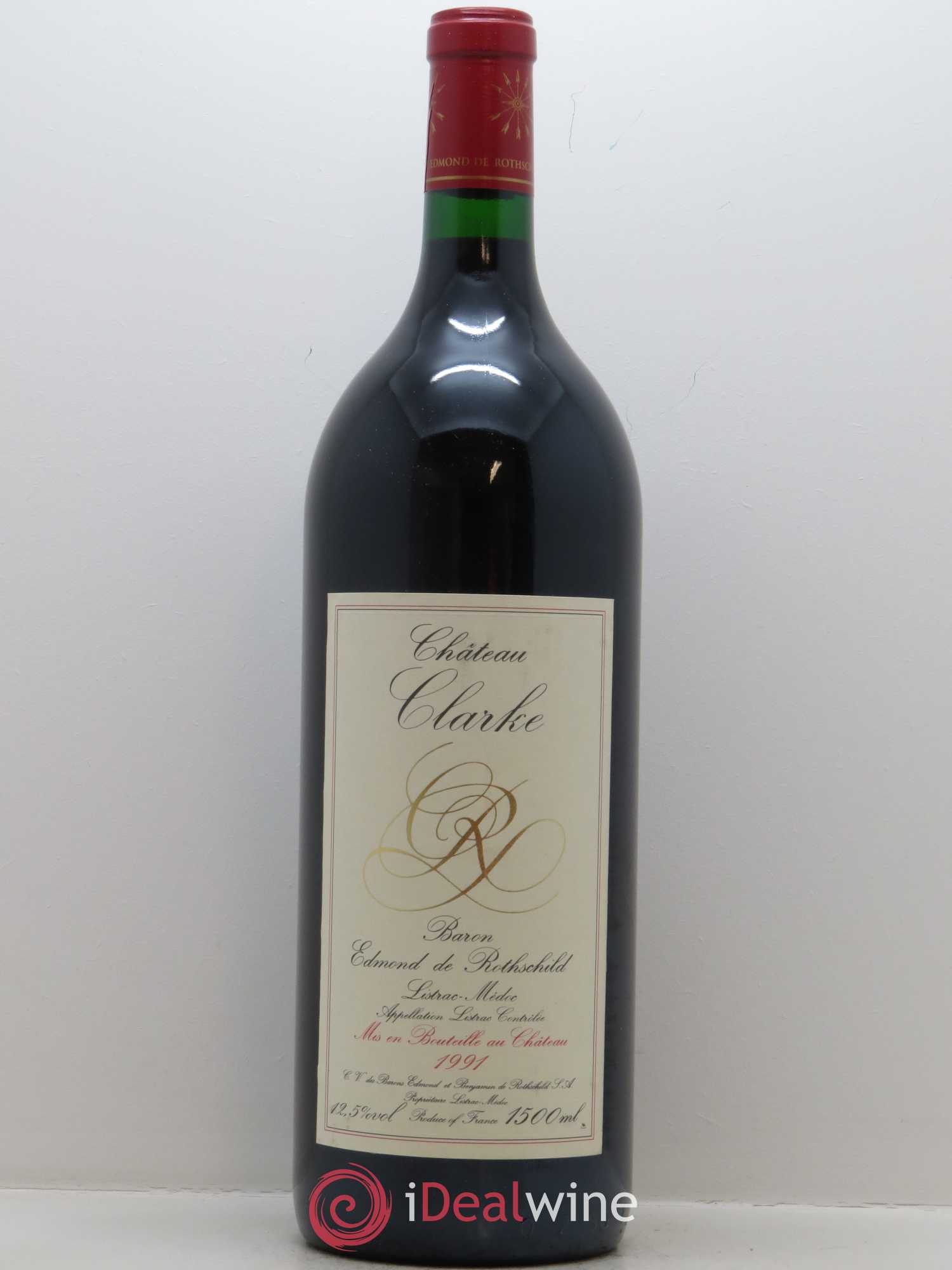 Château Clarke 1991 - Lot de 1 magnum - 0
