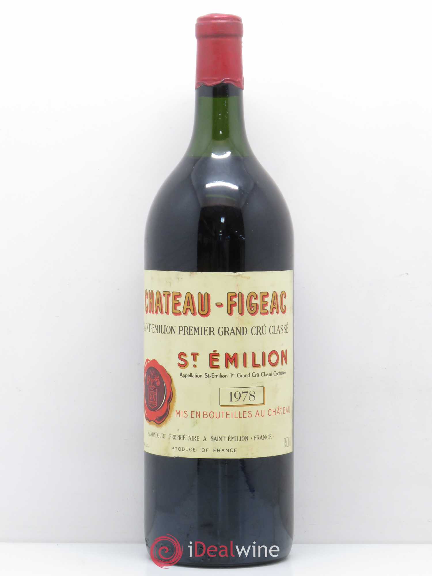 Château Figeac 1er Grand Cru Classé A 1978 - Lot de 1 magnum - 0