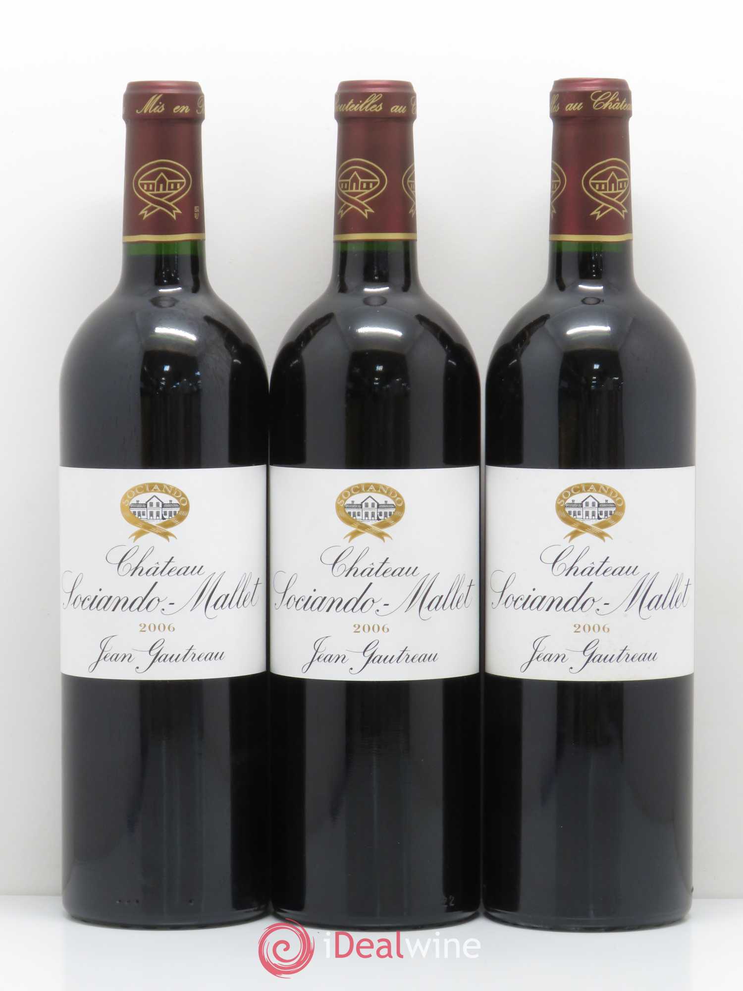 Château Sociando Mallet 2006 - Lot de 12 bouteilles - 3