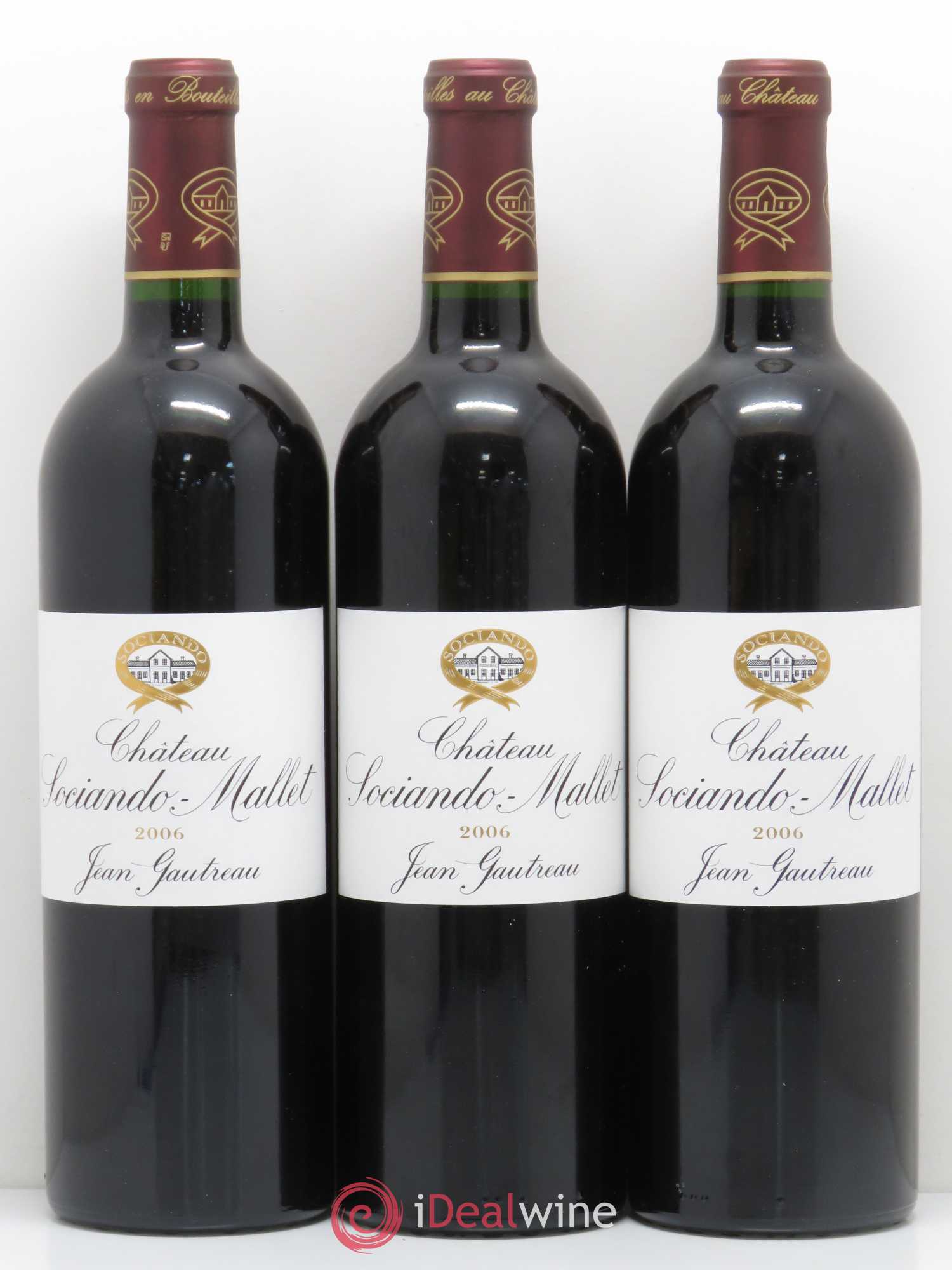 Château Sociando Mallet 2006 - Lot de 12 bouteilles - 3