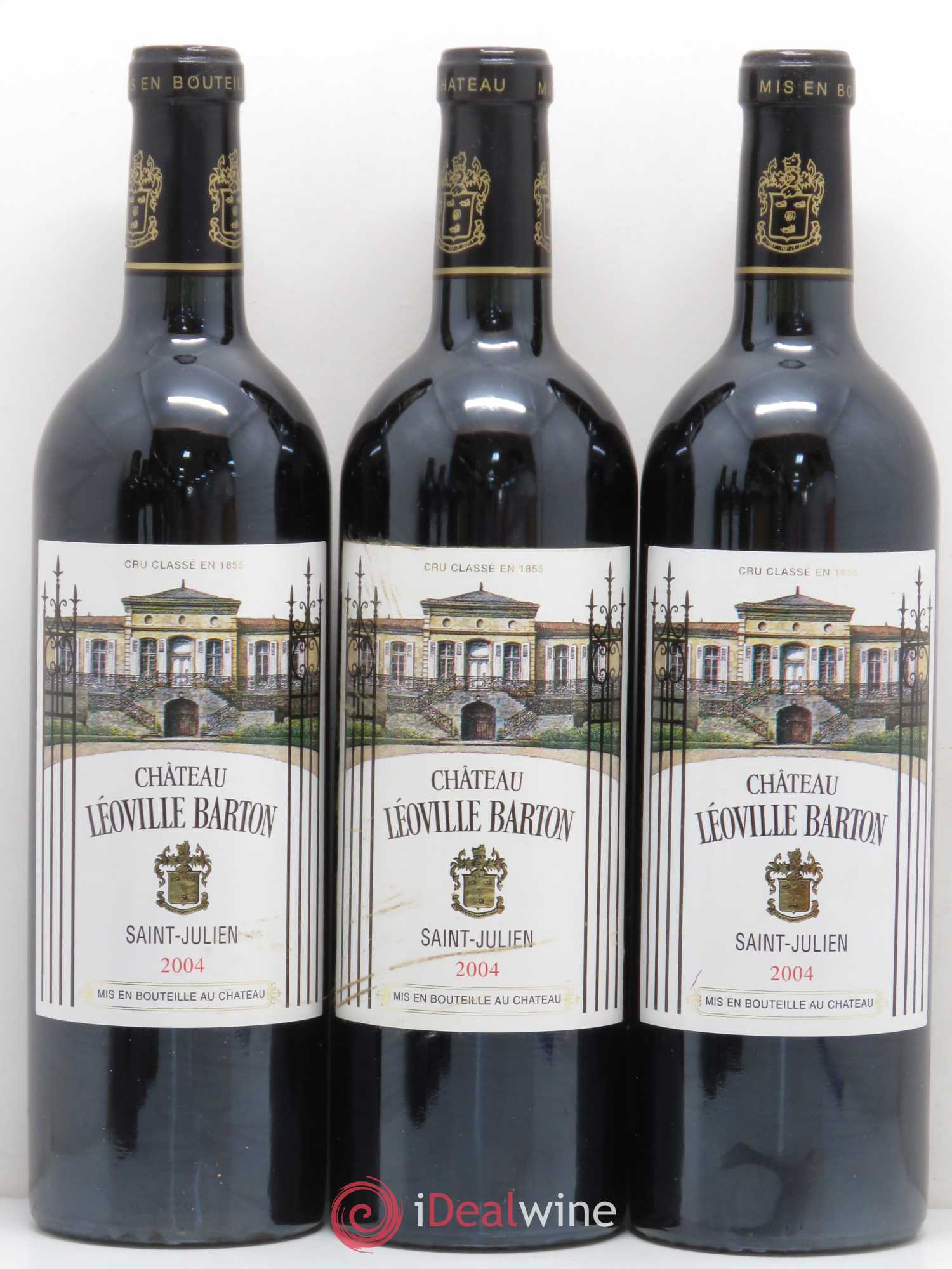 Château Léoville Barton 2ème Grand Cru Classé 2004 - Lot de 6 bouteilles - 1