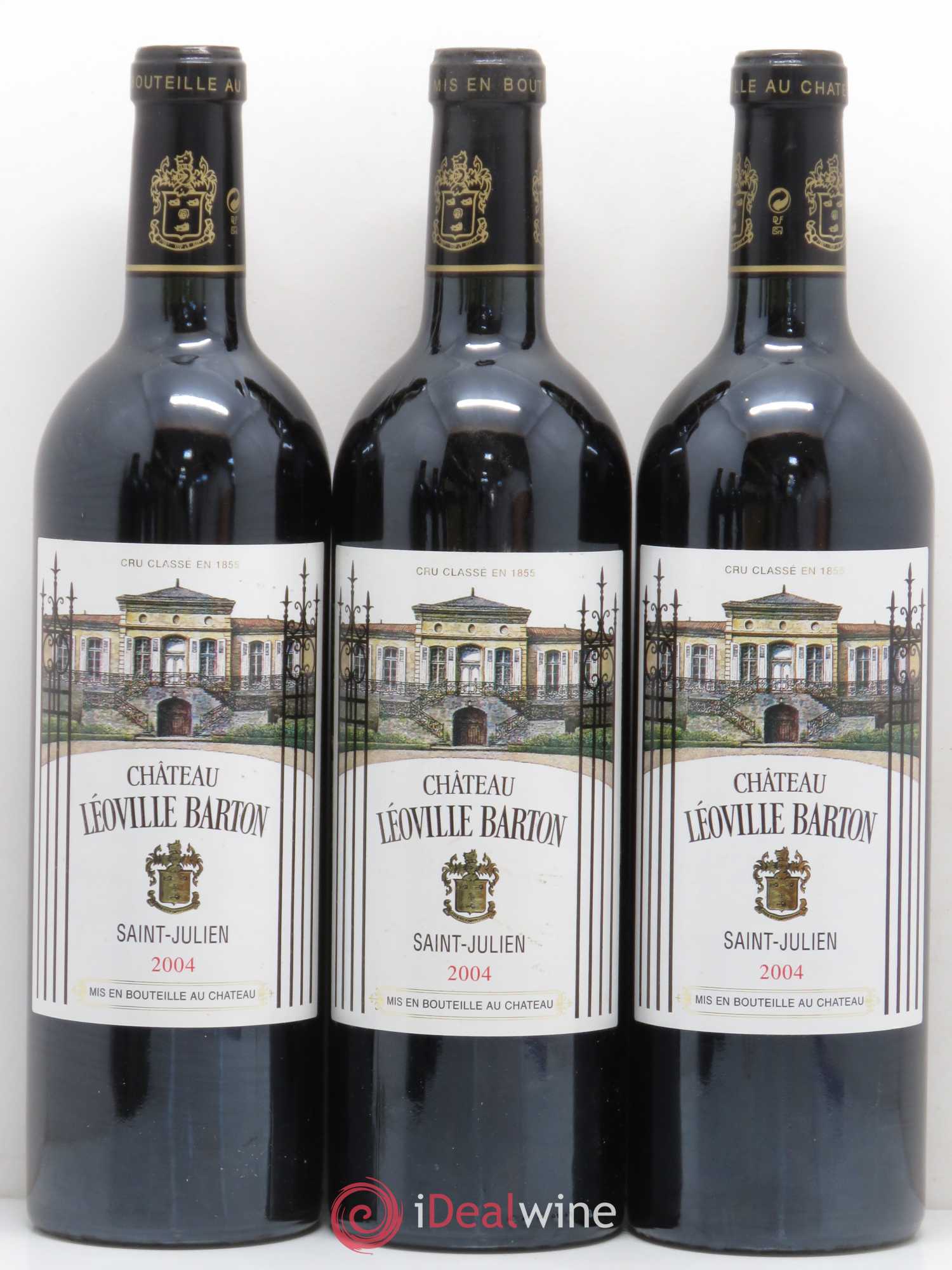 Château Léoville Barton 2ème Grand Cru Classé 2004 - Lot de 6 bouteilles - 2