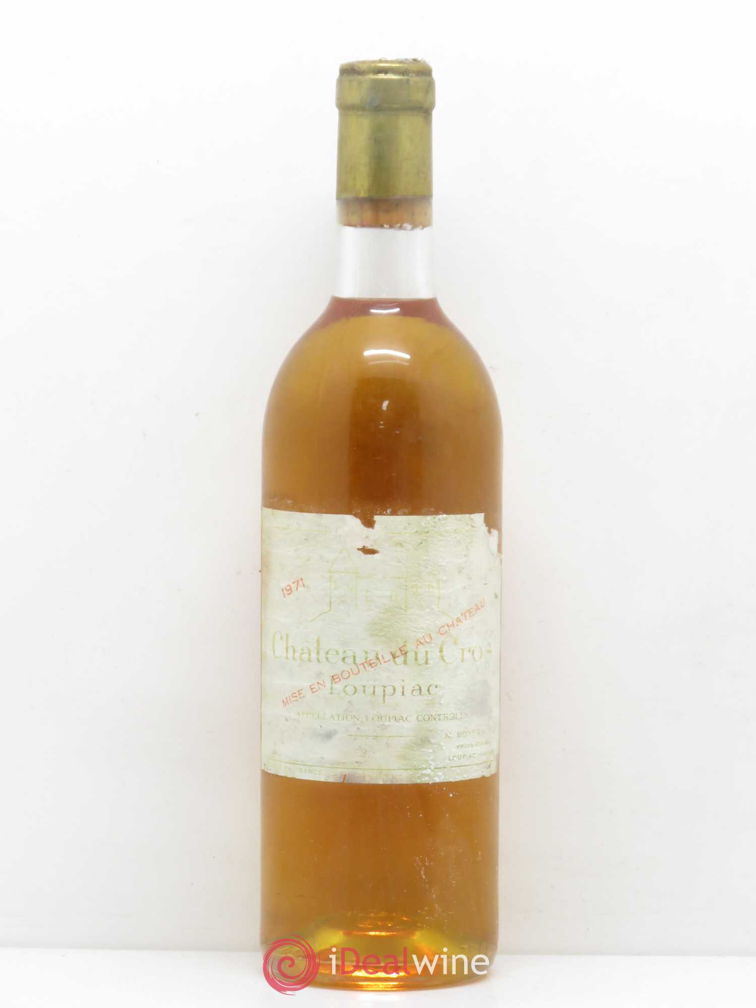Château du Cros 1971 - Posten von 1 Flasche - 0