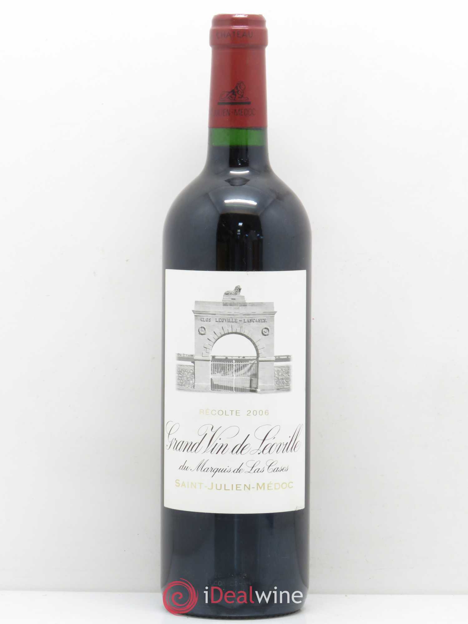 Château Léoville Las Cases 2ème Grand Cru Classé 2006 - Lot de 1 bouteille - 0
