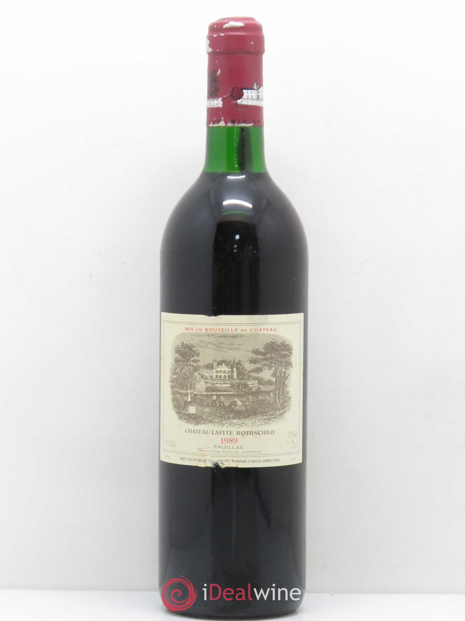 Château Lafite Rothschild 1er Grand Cru Classé 1989 - Lot de 1 bouteille - 0