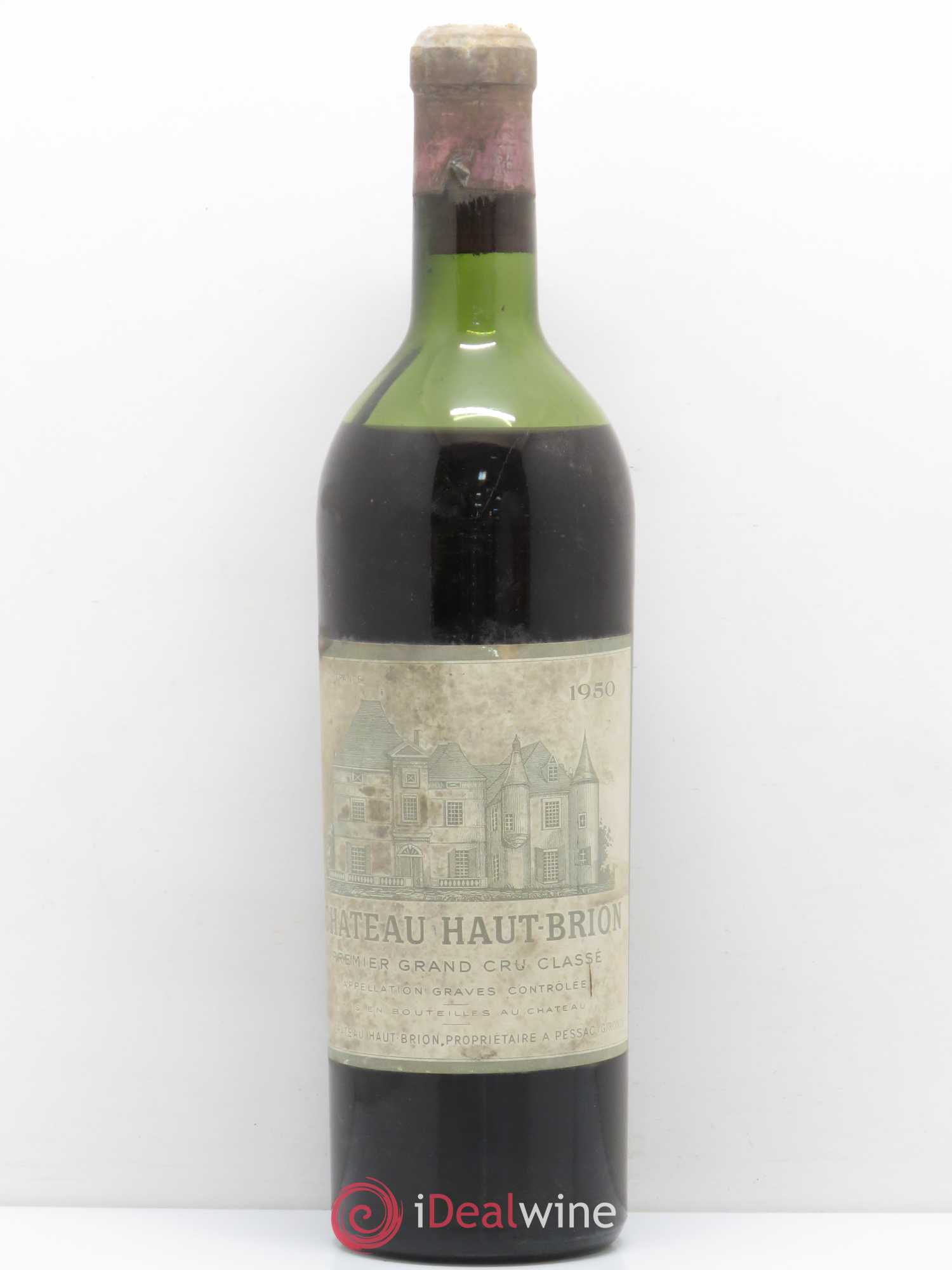 Château Haut Brion 1er Grand Cru Classé 1950 - Lot de 1 bouteille - 0