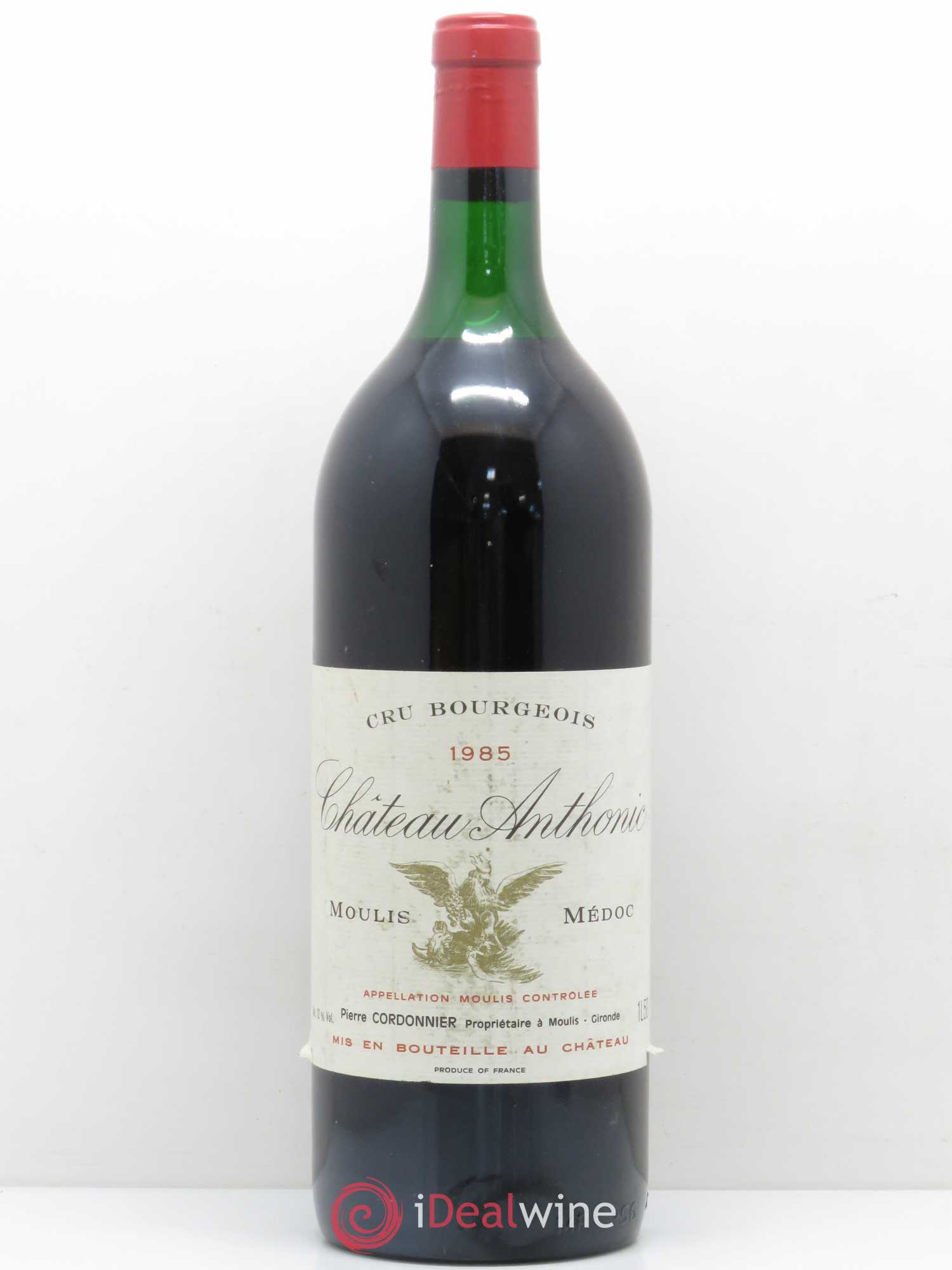 Château Anthonic Cru Bourgeois 1985 - Lot de 1 magnum - 0